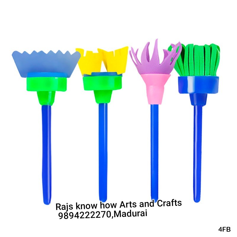 Design texture brush set of 4 piece