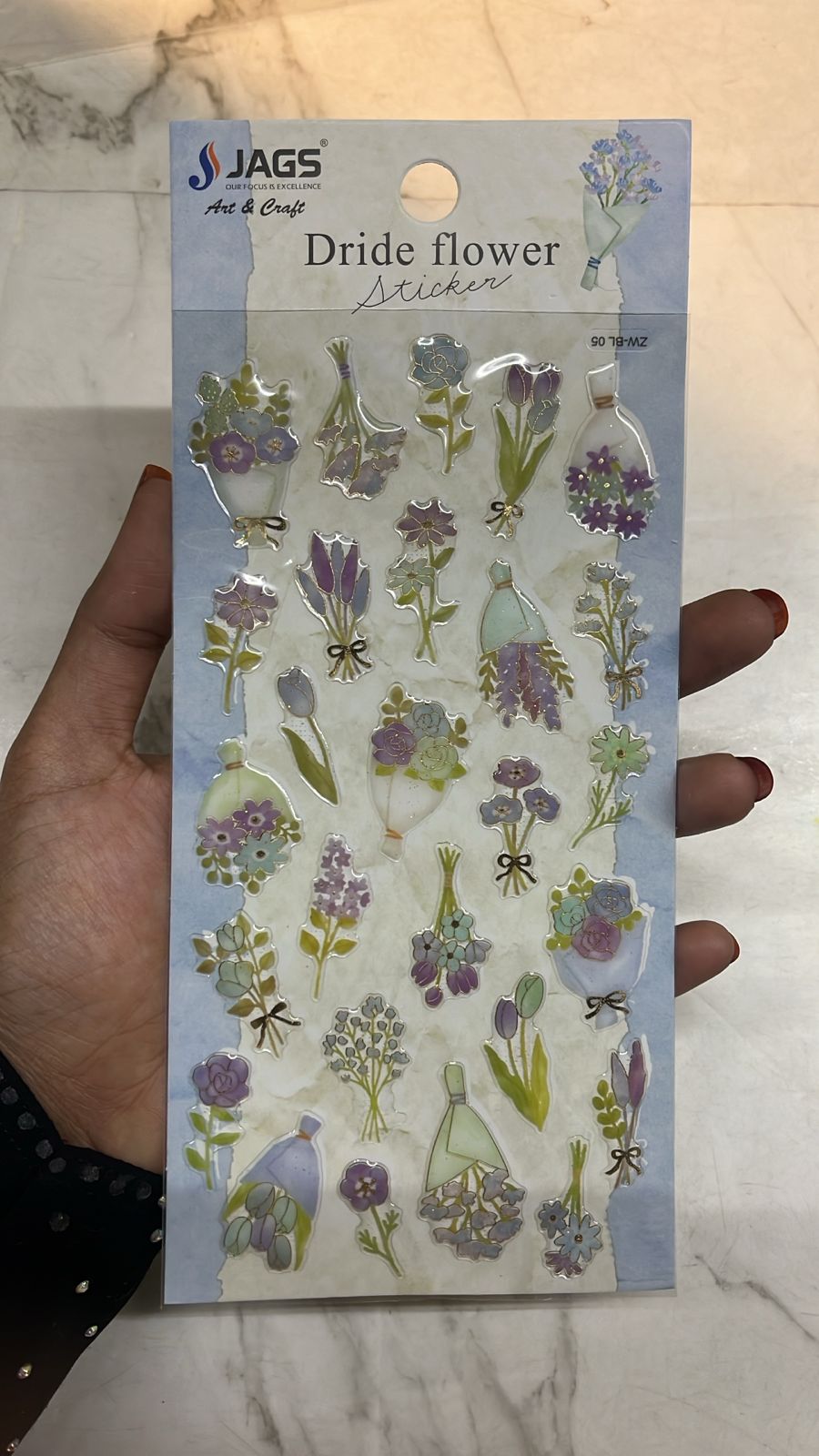 S Dried Flower sticker _DFST