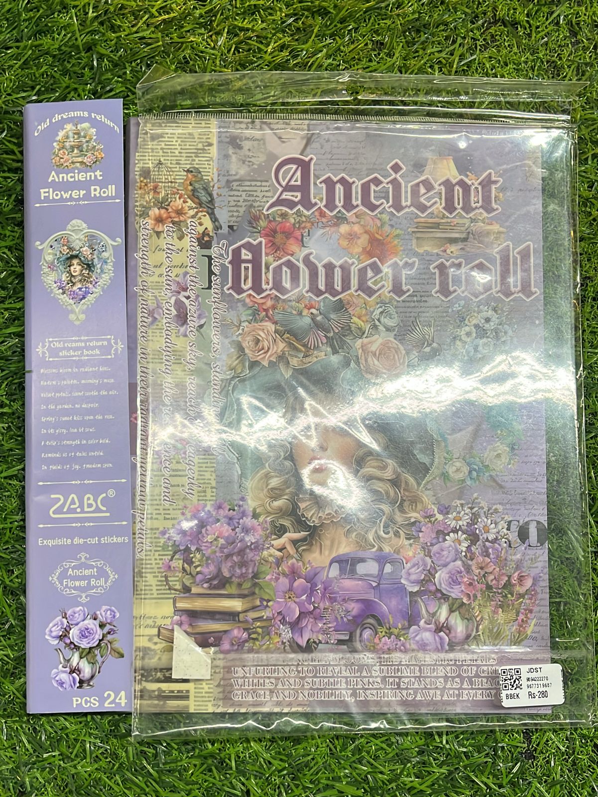 Journal old ream diy cut sticker book