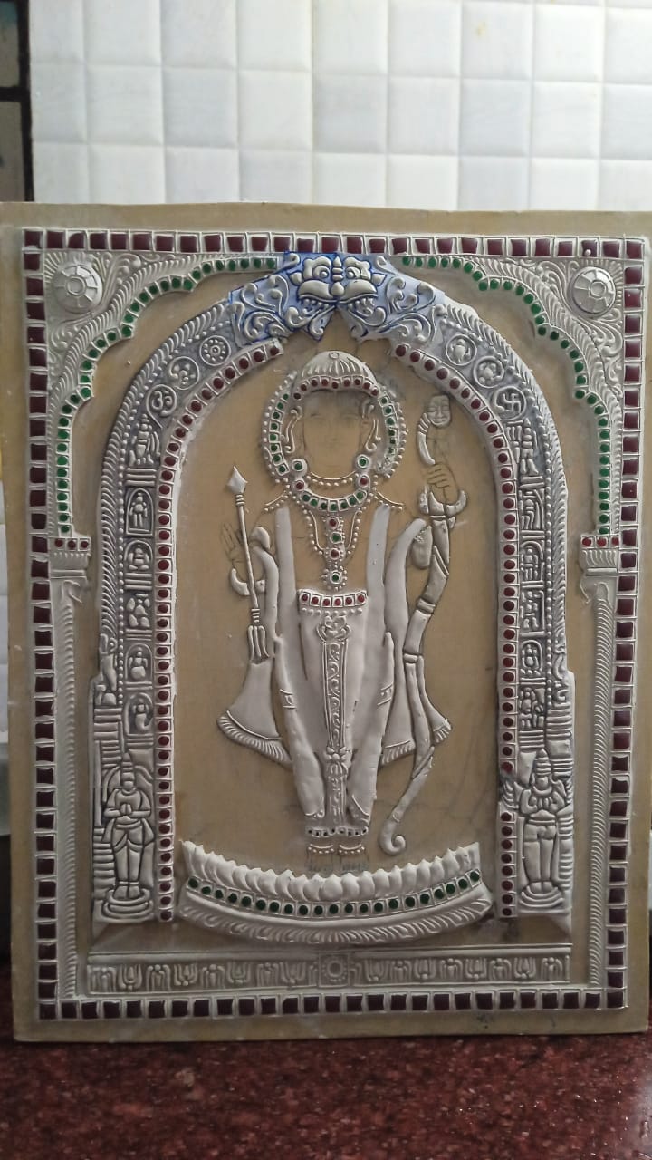 Ram balak tanjore Painting muck board