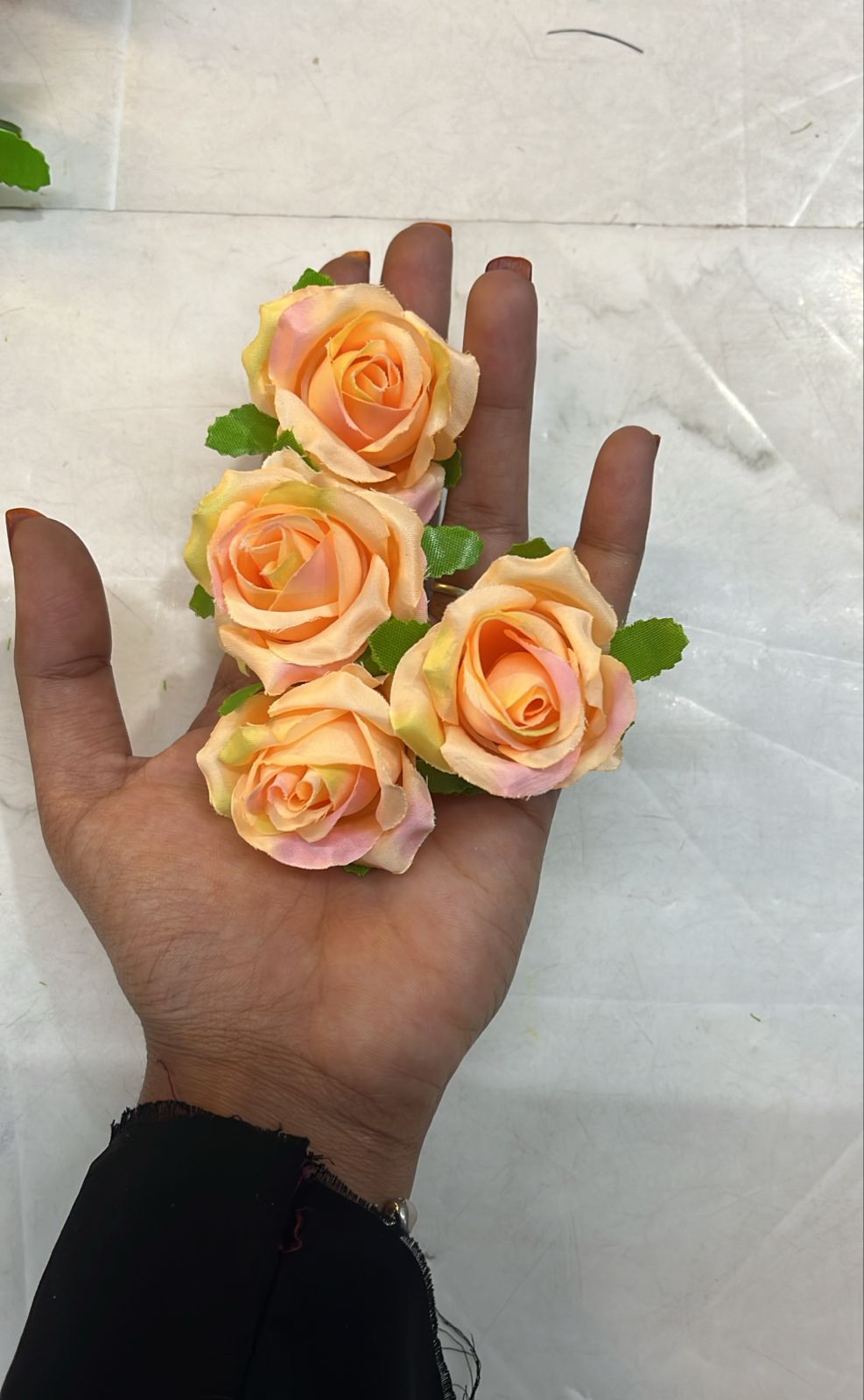 Mini Rose Peach 10 pieces _MRPS