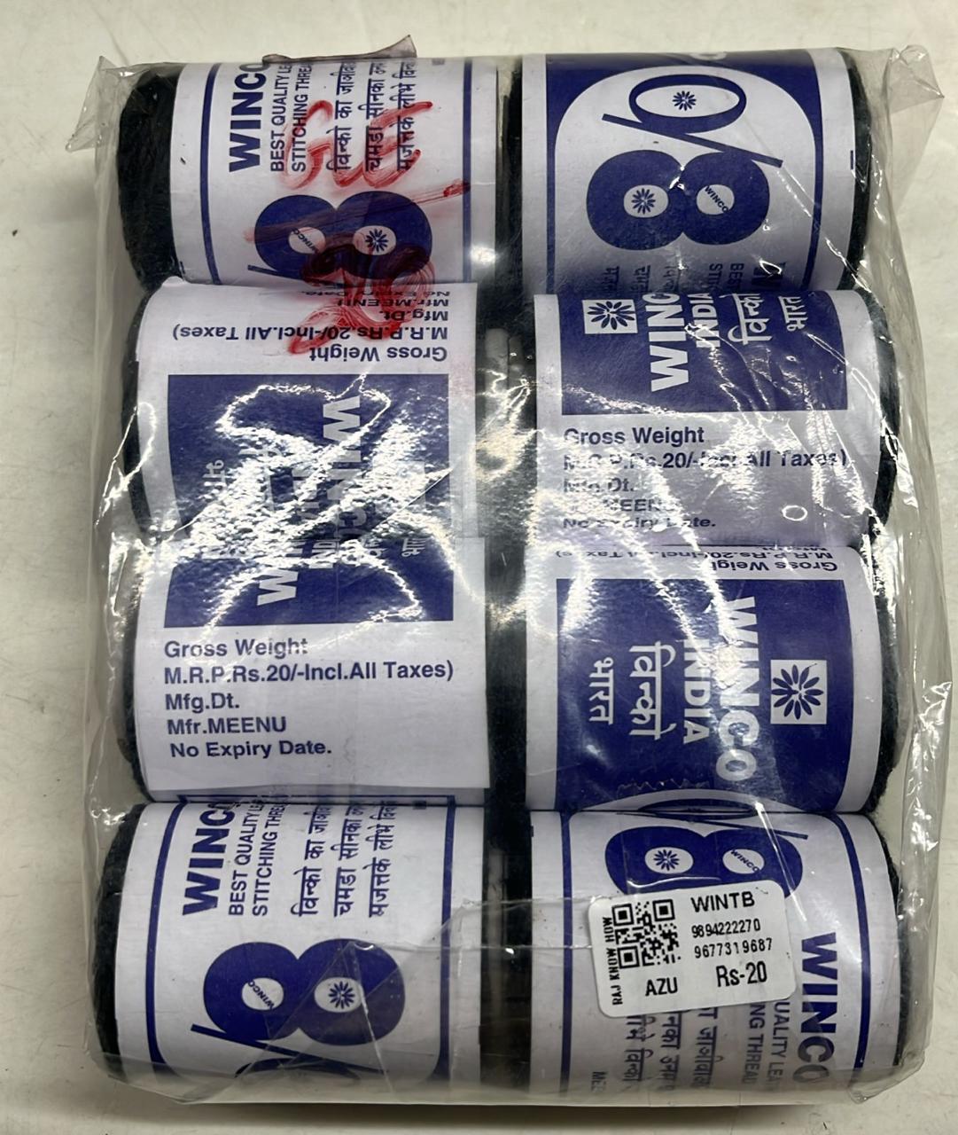 Unbreakable black Thread winco-WINCO-3 piece