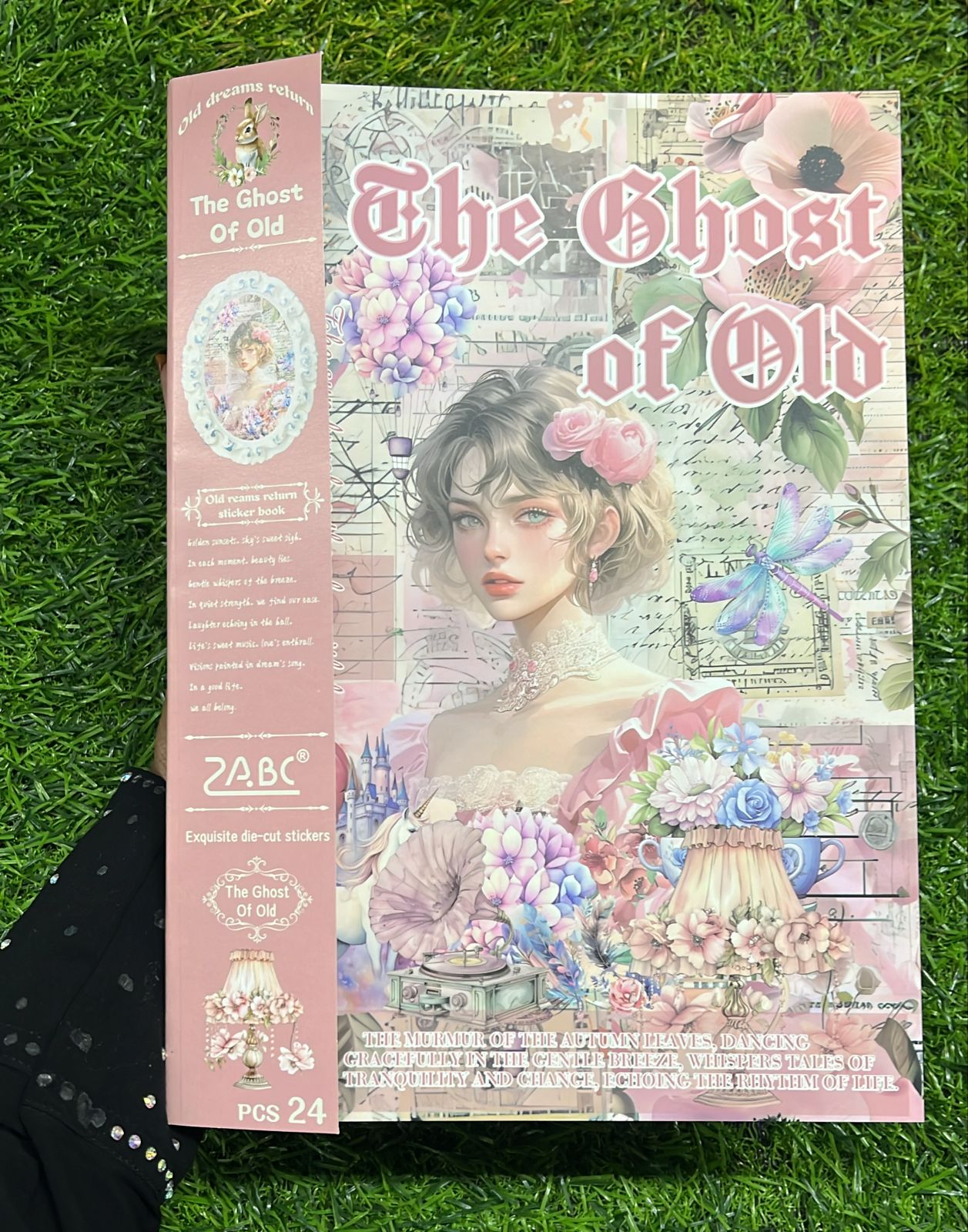 Journal old ream diy cut sticker book