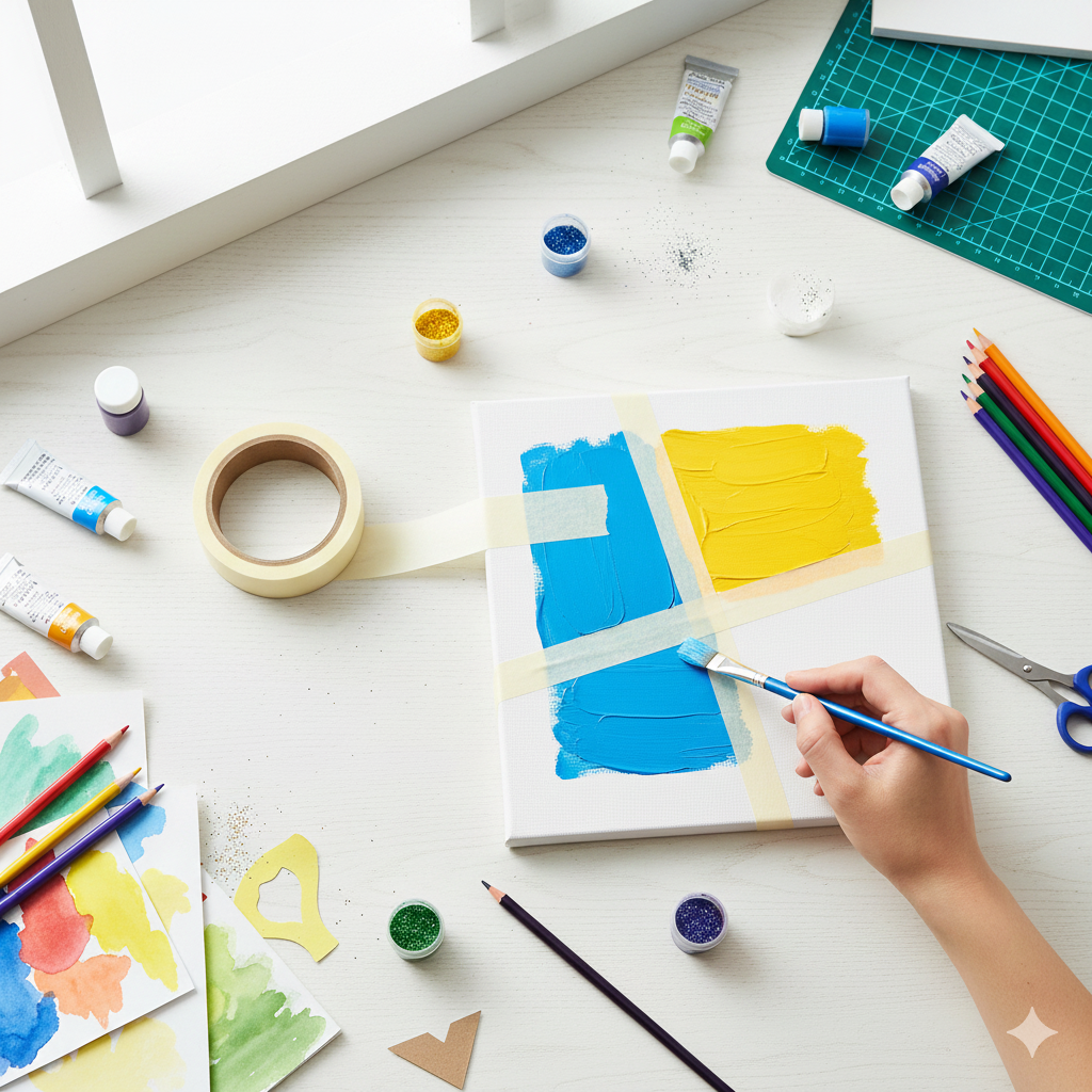 Masking tape white 12mm x 5 mtr -1 tape MTW12