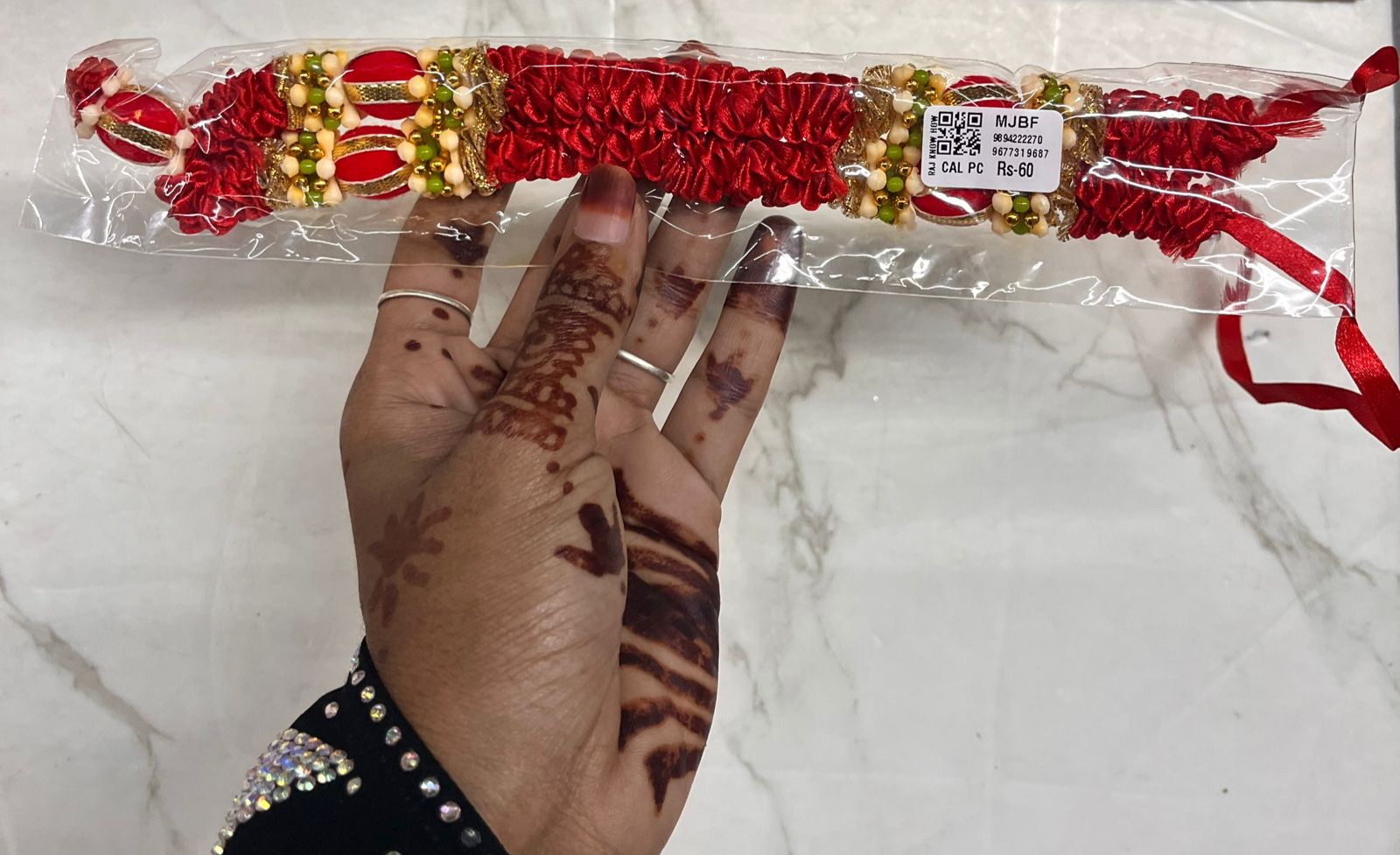 Doll garland ball flower 8inch -1piece