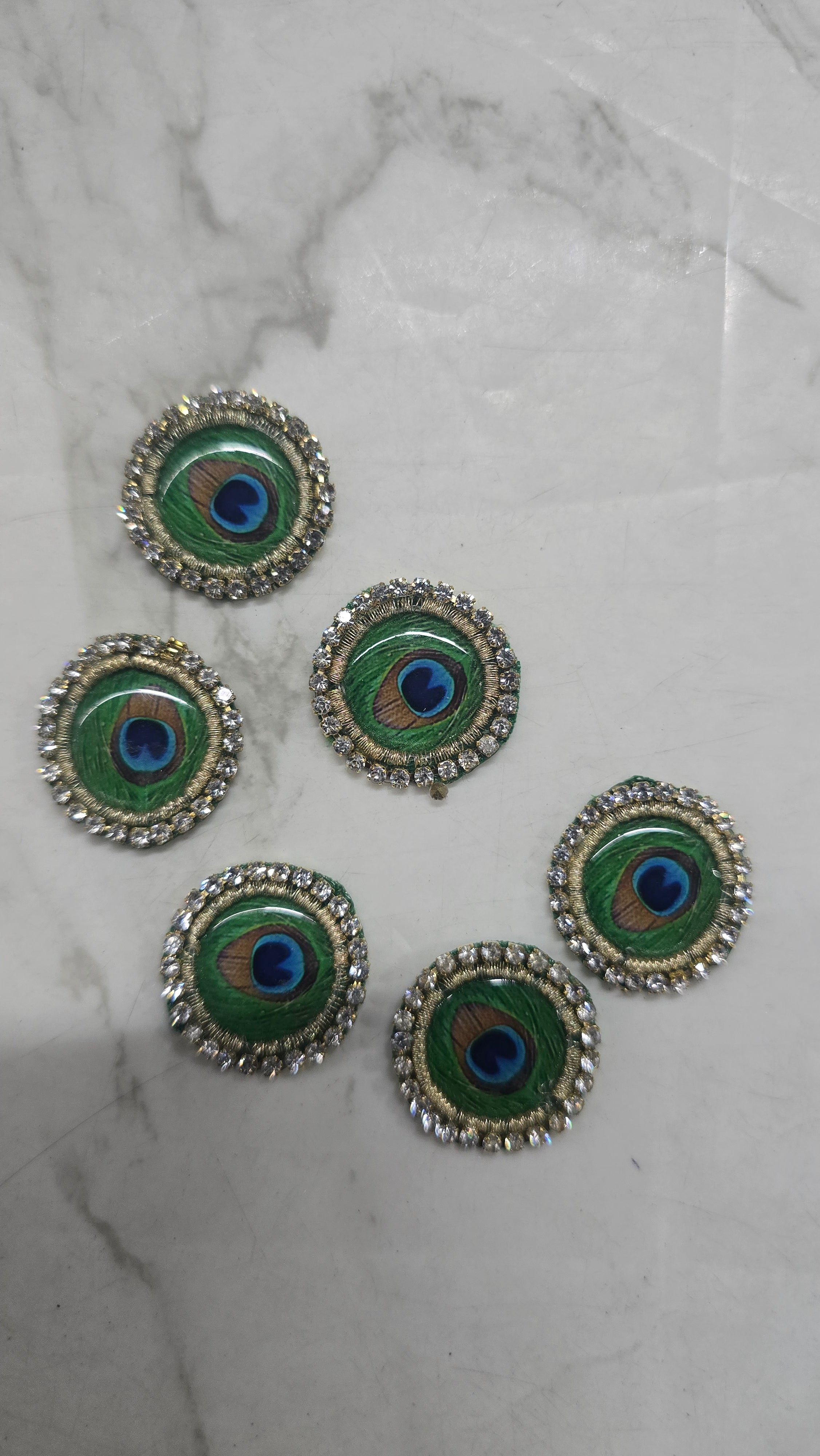 JEWEL PEACOCK BOOTI Medium 6 piece-JPBM