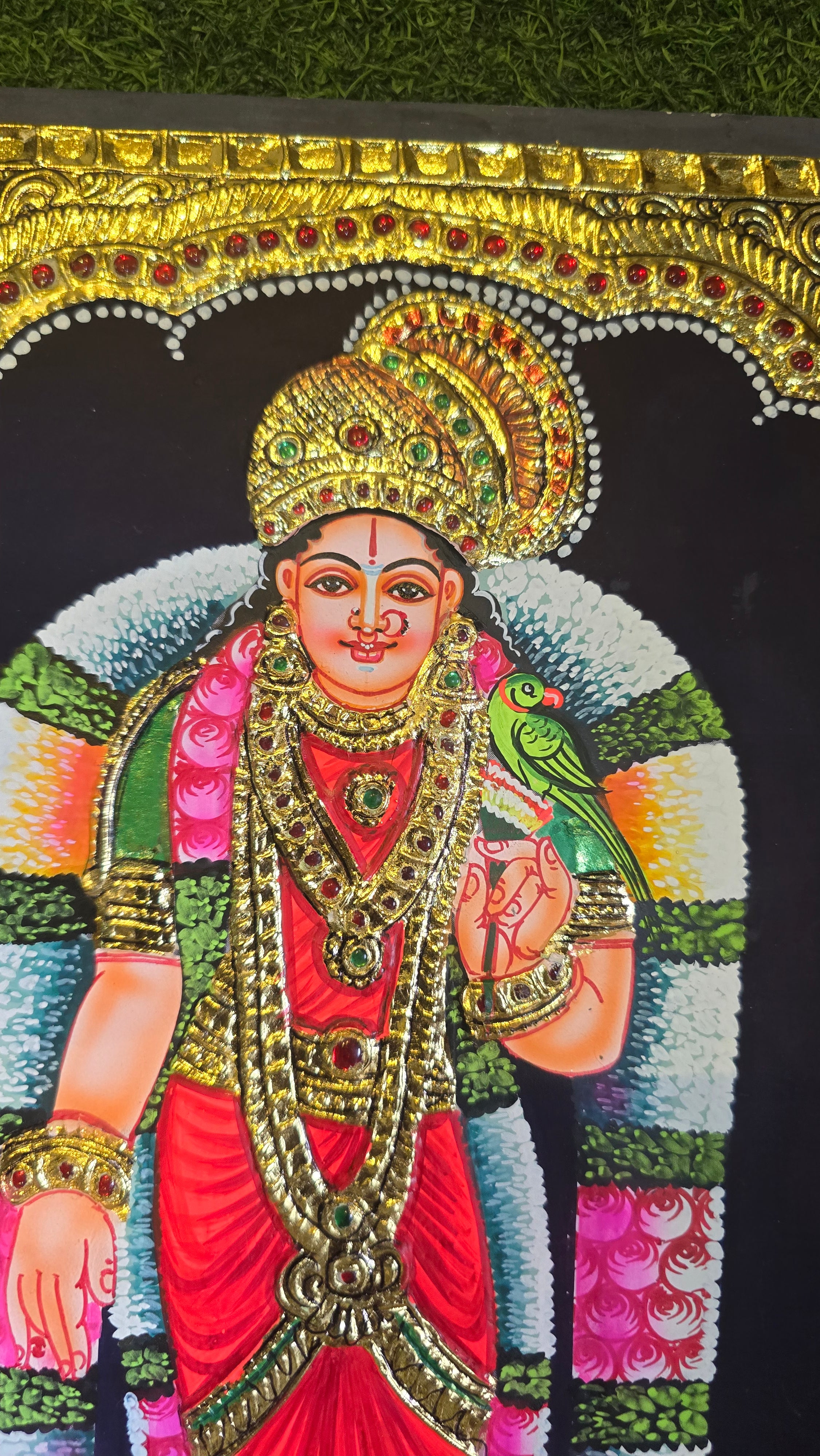 Godadevi tanjore Painting 15 days delivery from payment date.