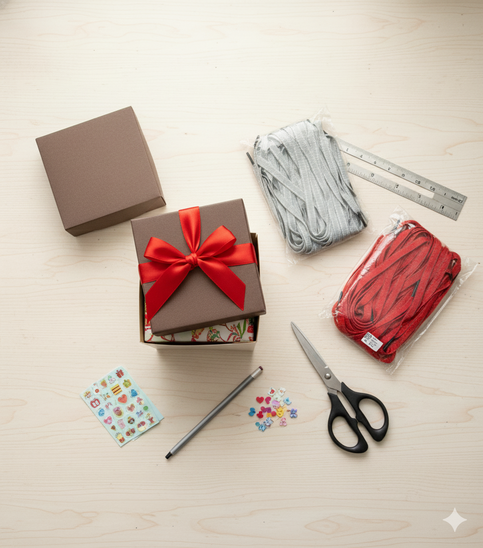 Gift box 5 piece 4x4 inch making kit