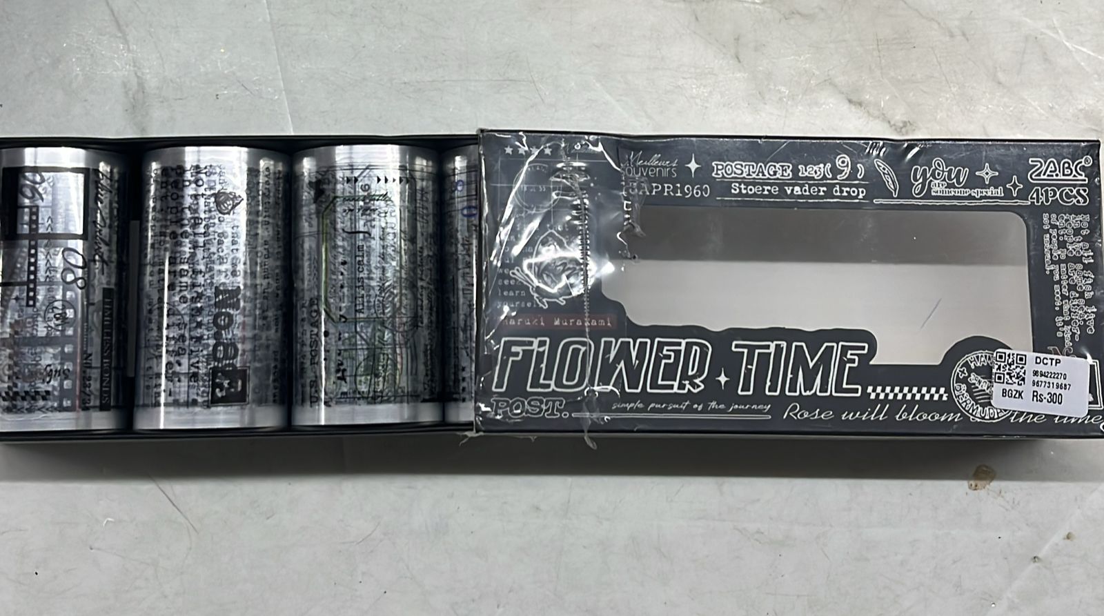 Design journal cello tape assorted 1 design tape-DCTP