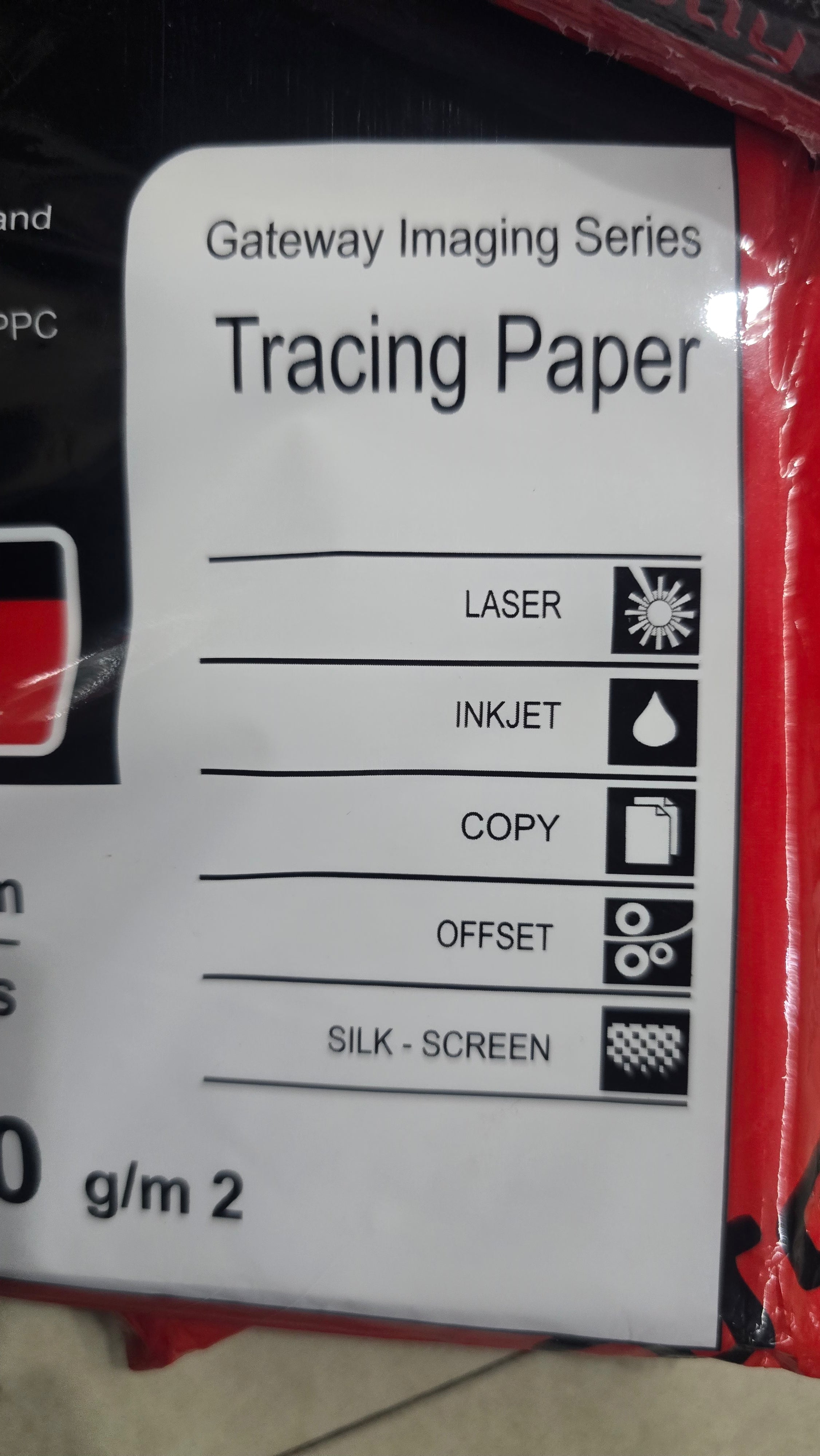 Tracing paper gateway A3 sheets 100sheets  whole sale pack