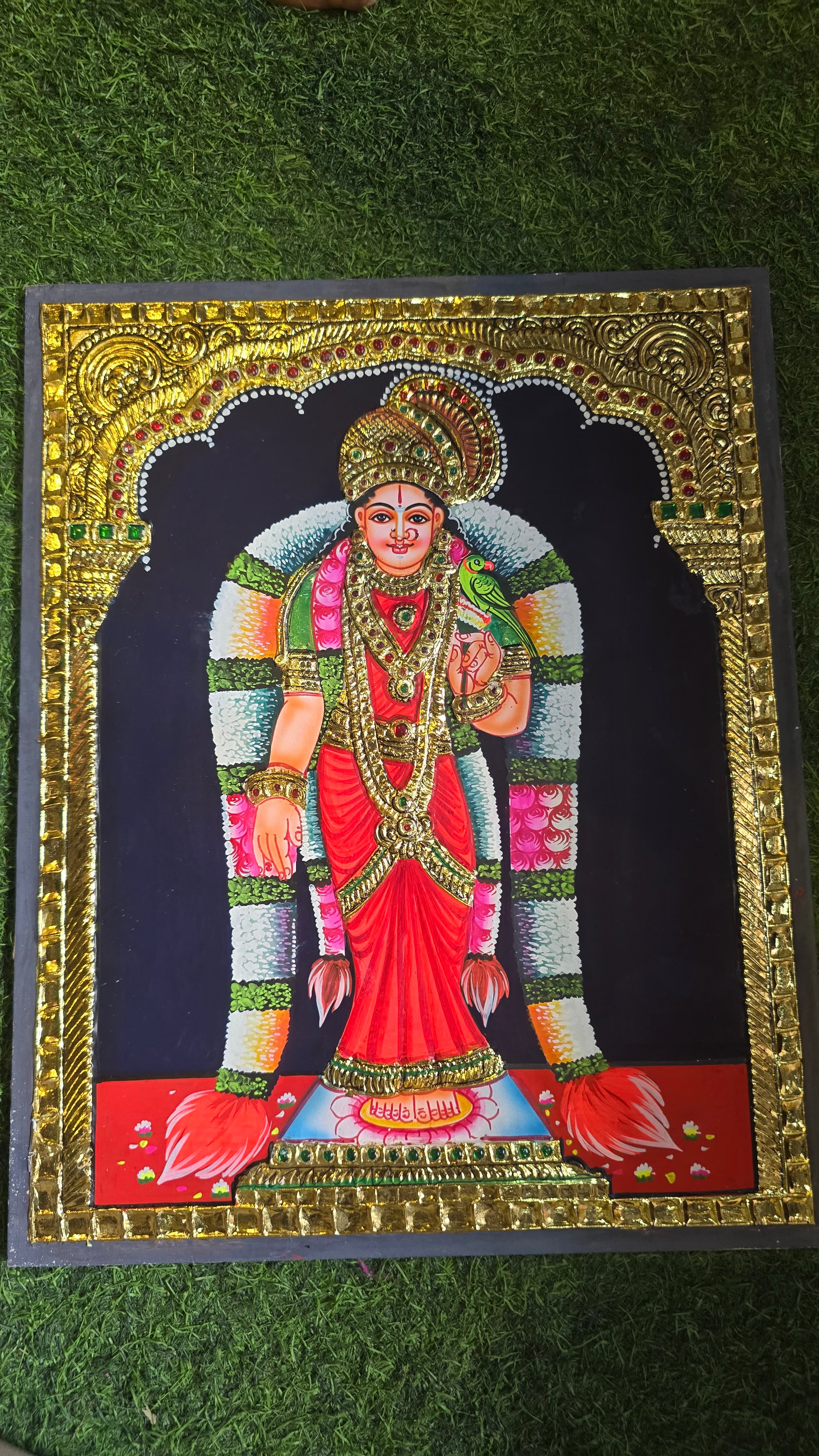 Godadevi tanjore Painting 15 days delivery from payment date.