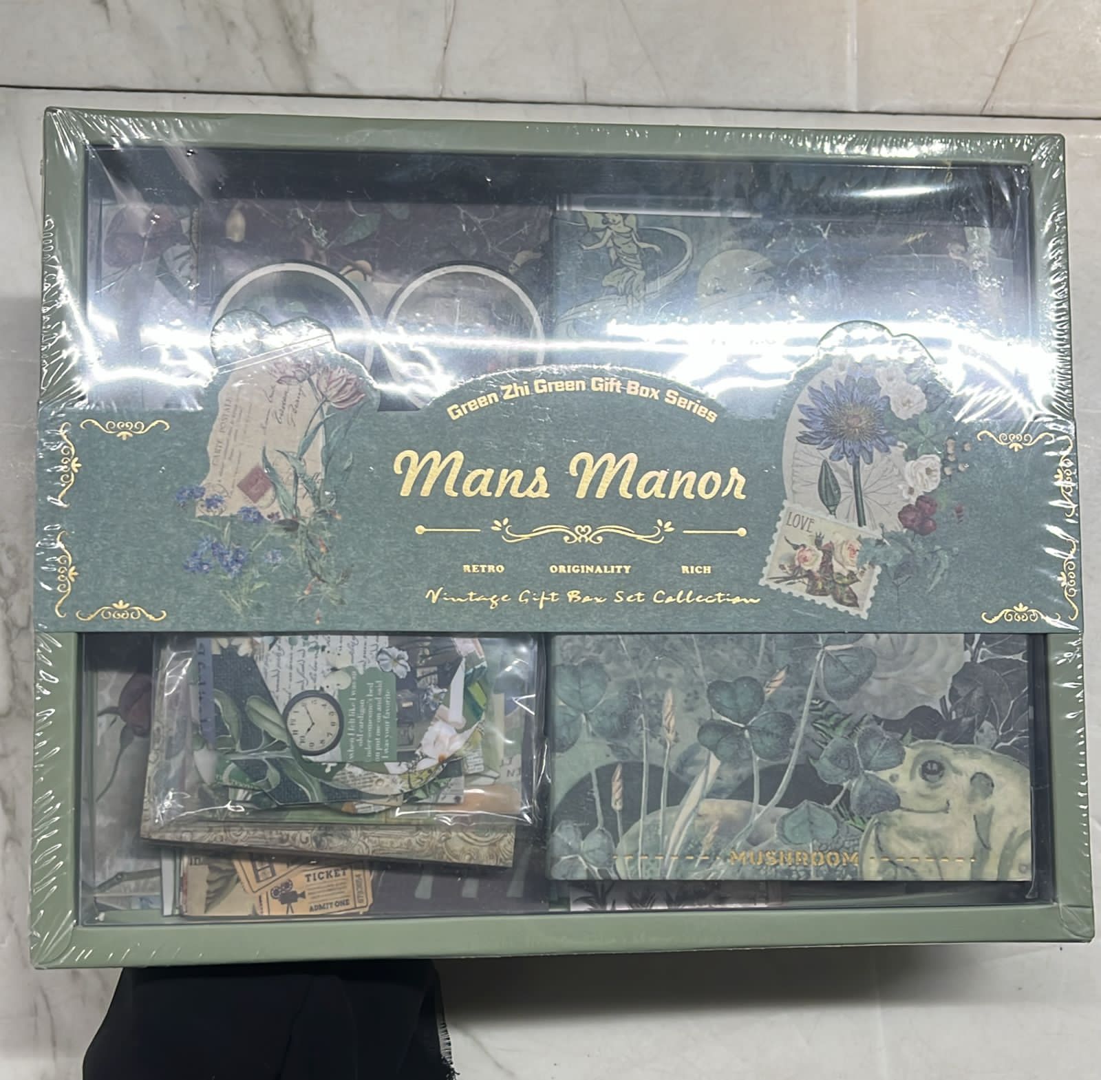 Vintage Journalist craft gift box box set -any 1 set