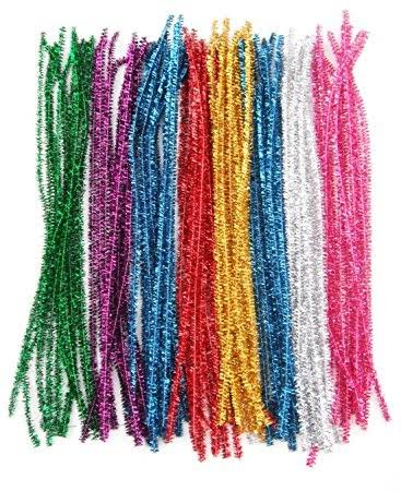 Glitter Pipe Cleaner -1pack of 100 piece