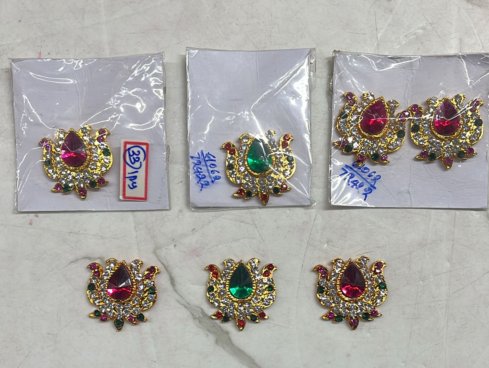 Stone lotus  1 pair-SLOUTUS