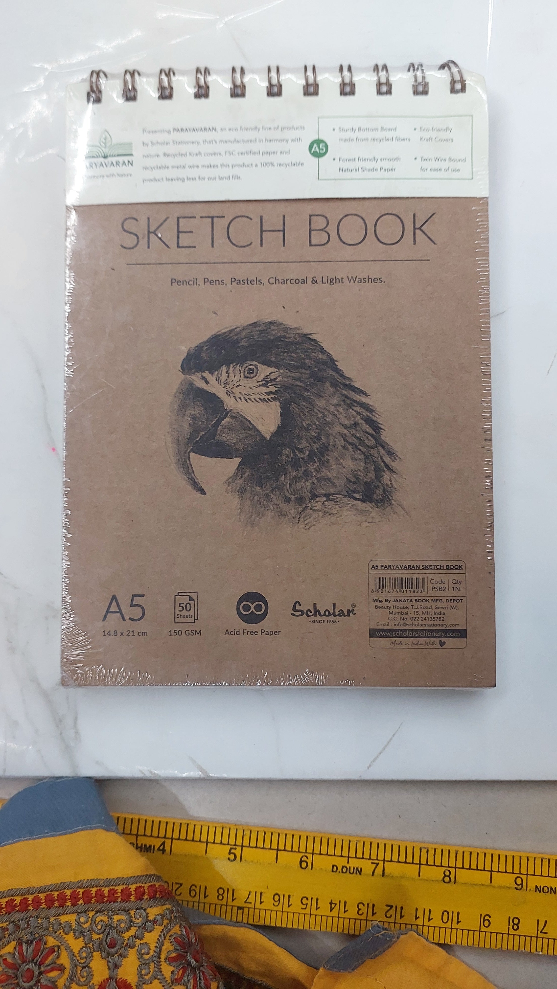 Scholar sketch book A5-150 gsm