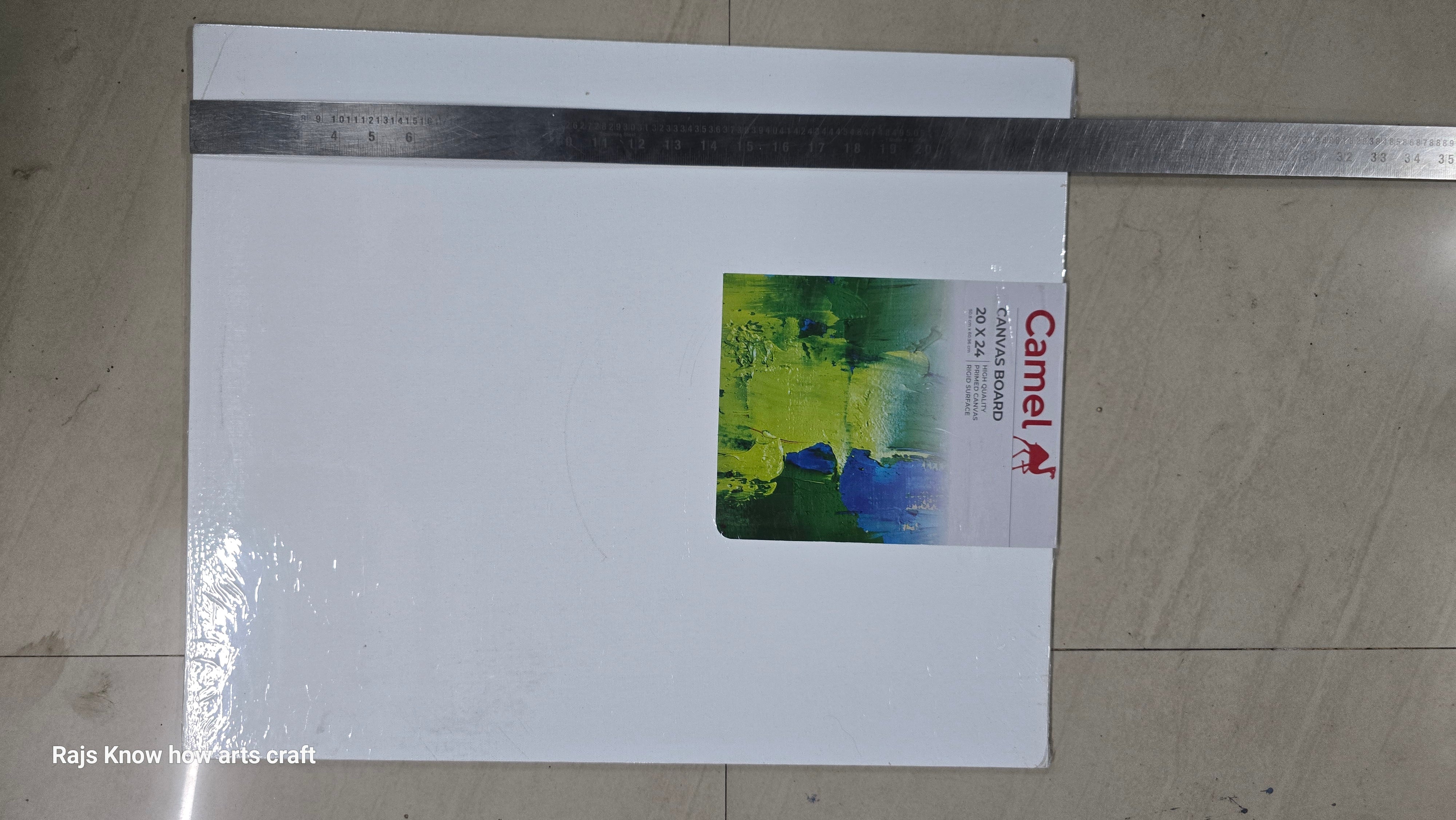 Camel Canvas board 20x24 inch-1board