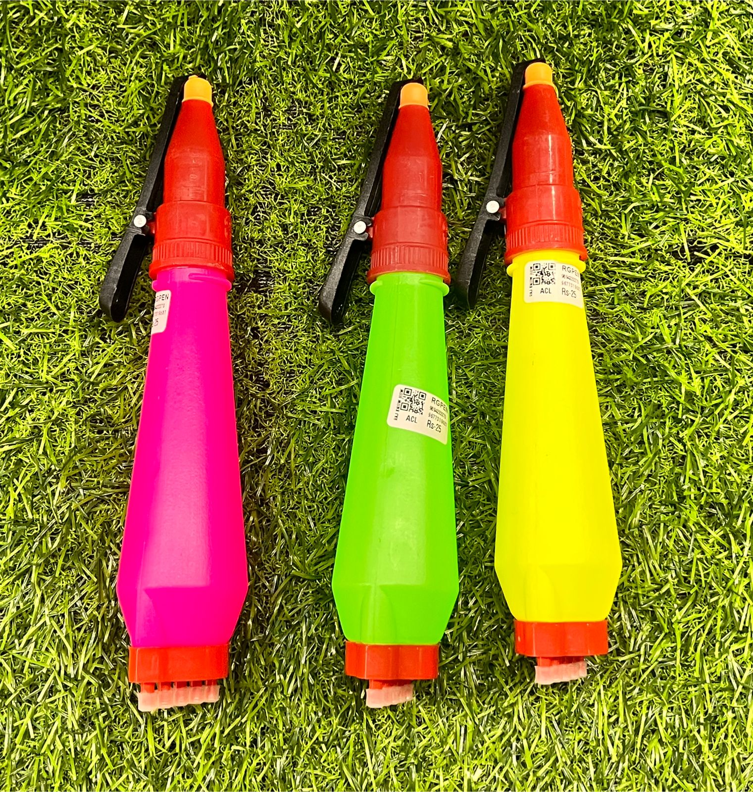 Rangoli pens with 5 hole-1 long and 1 flat pens- total 2 piece