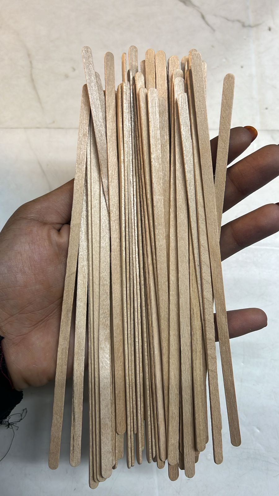 Long wooden popsicles 40 piece pack-ITP