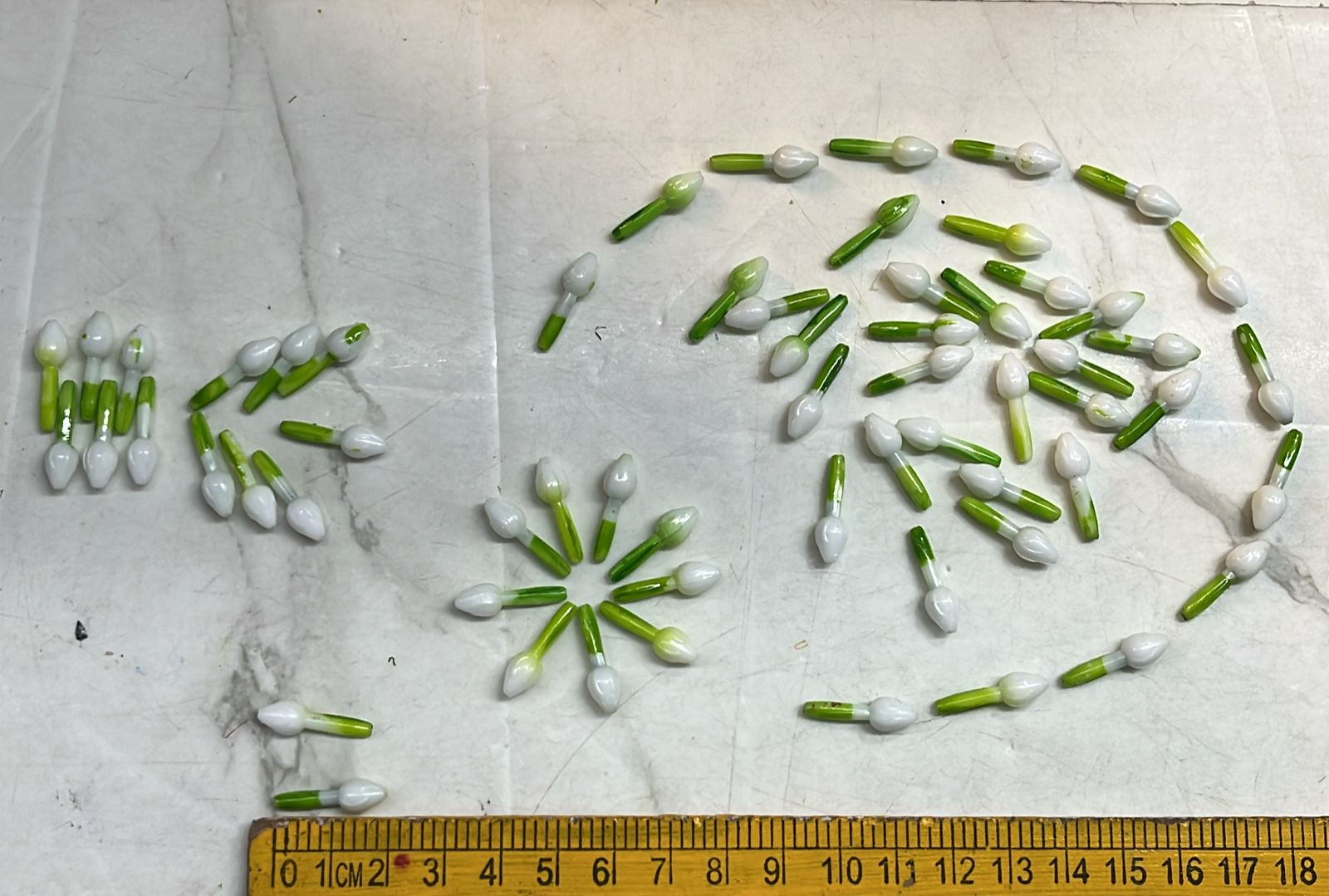 Plastic jasmine malligai Bud- 50Grams 70 piece approx-PBUD