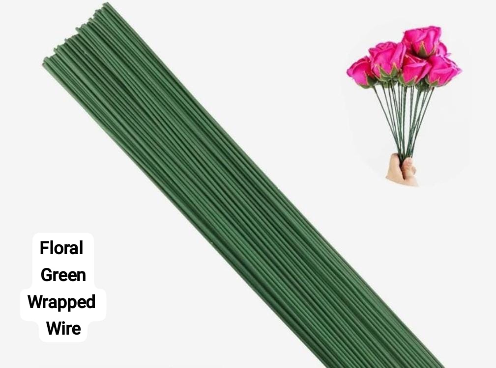 Thin green stem stick 15 stick 50g approx