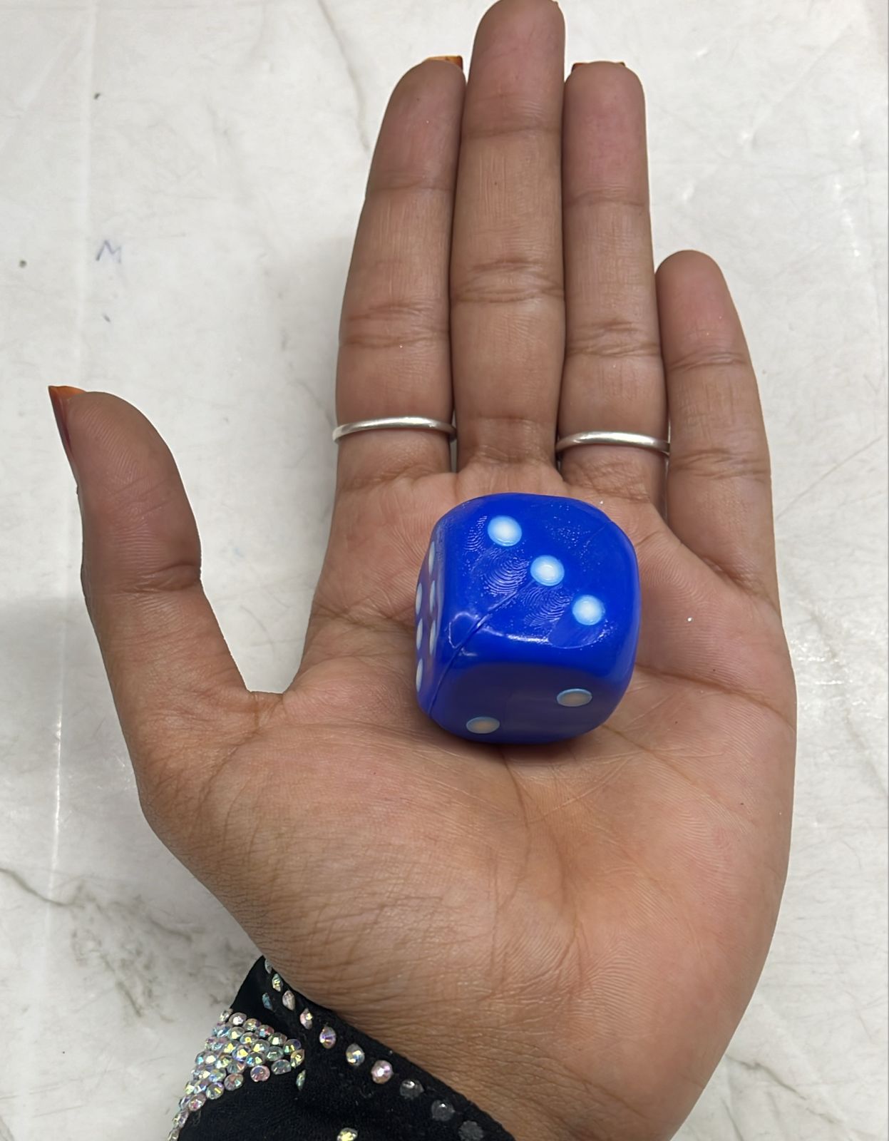 Dice Big plastic -2piece