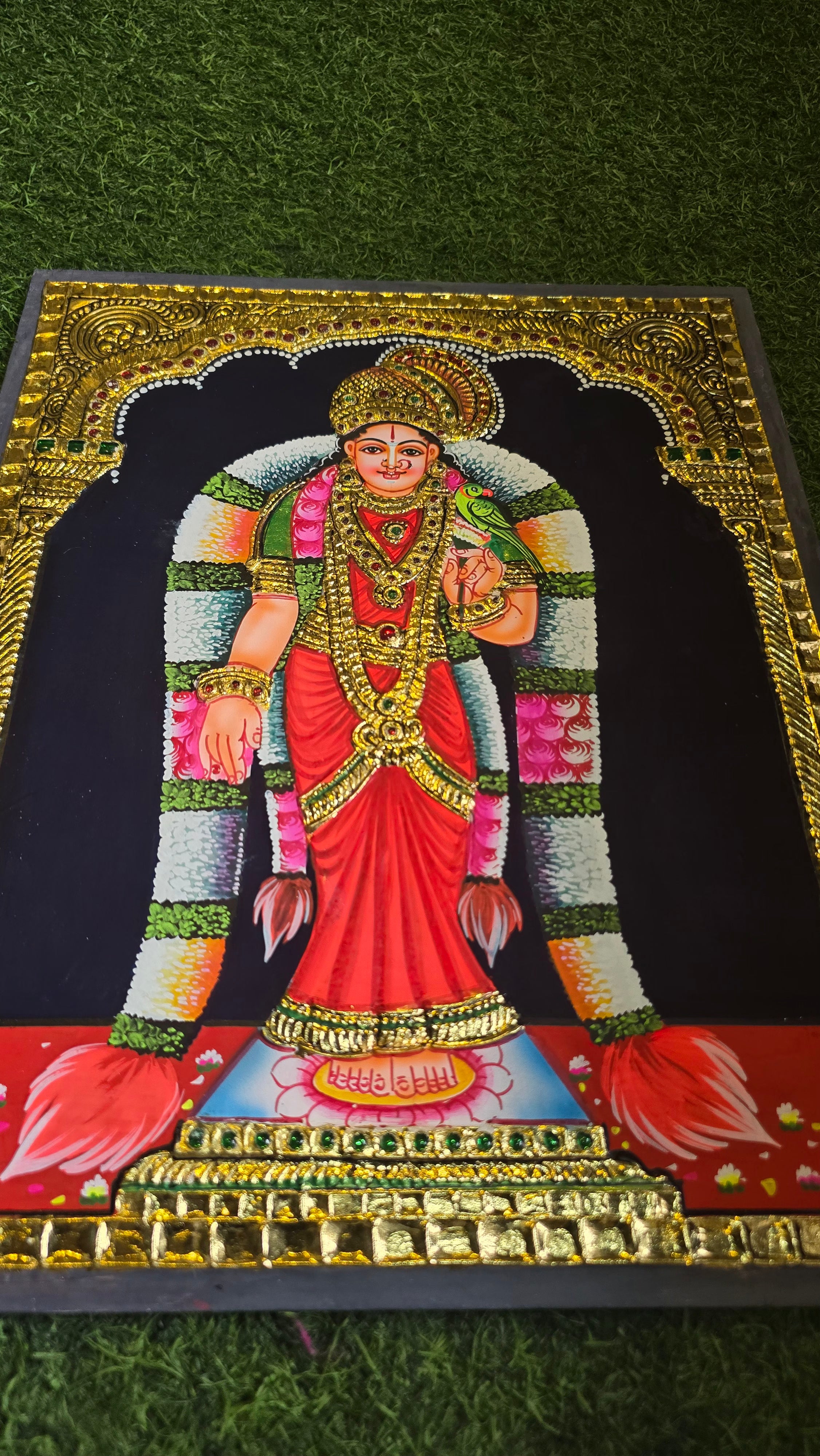 Godadevi tanjore Painting 15 days delivery from payment date.