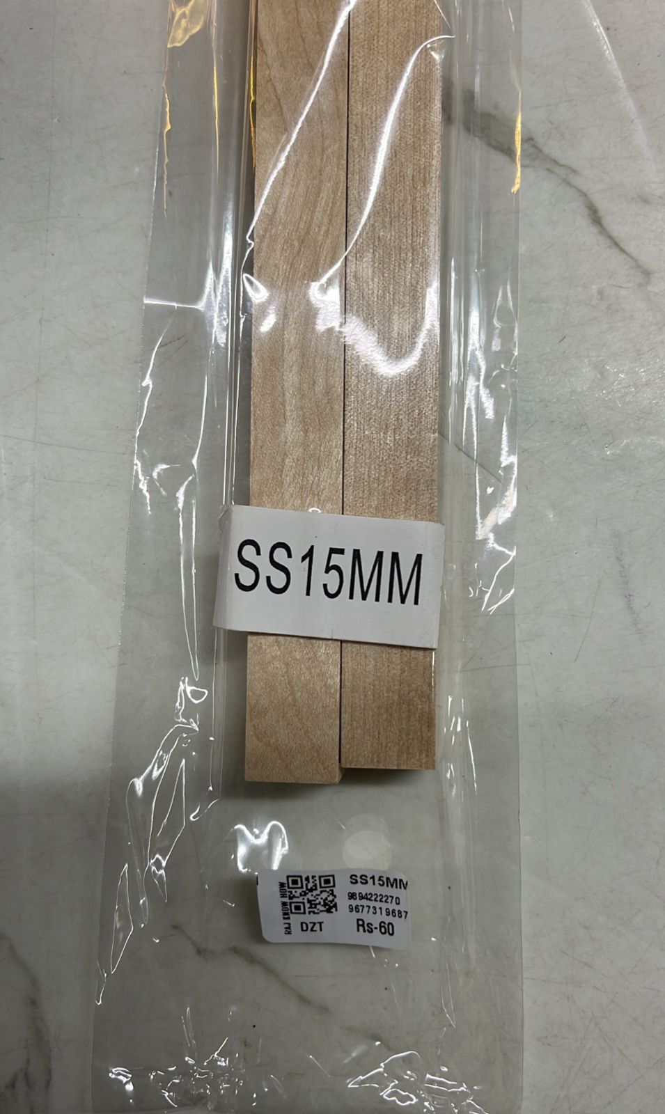 Wooden stick square for craft project