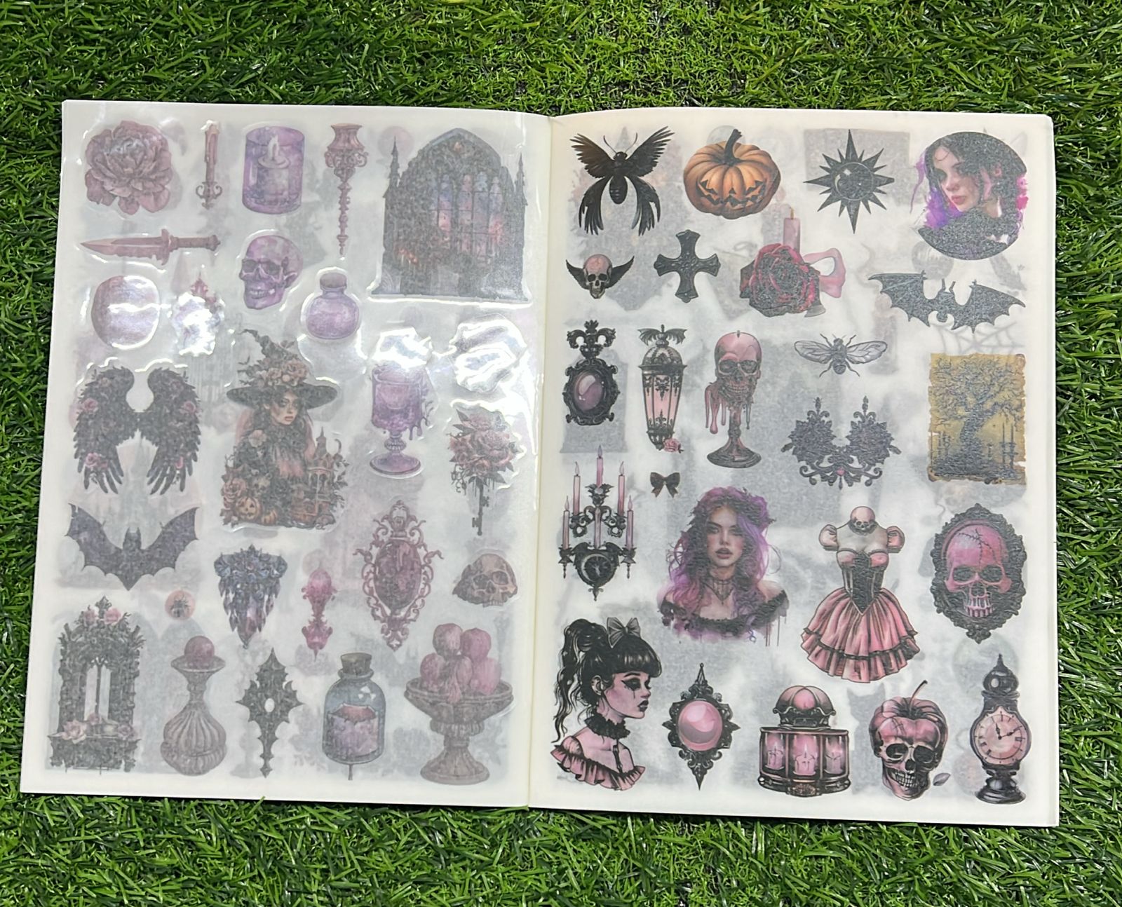 Journal old ream diy cut sticker book