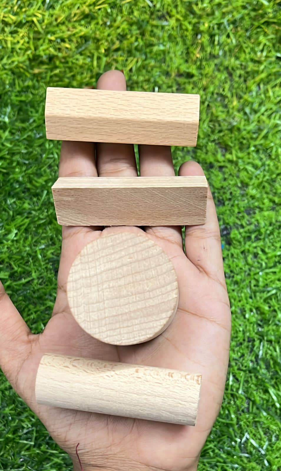 Wooden Geomatric 15 shapes  pack-1