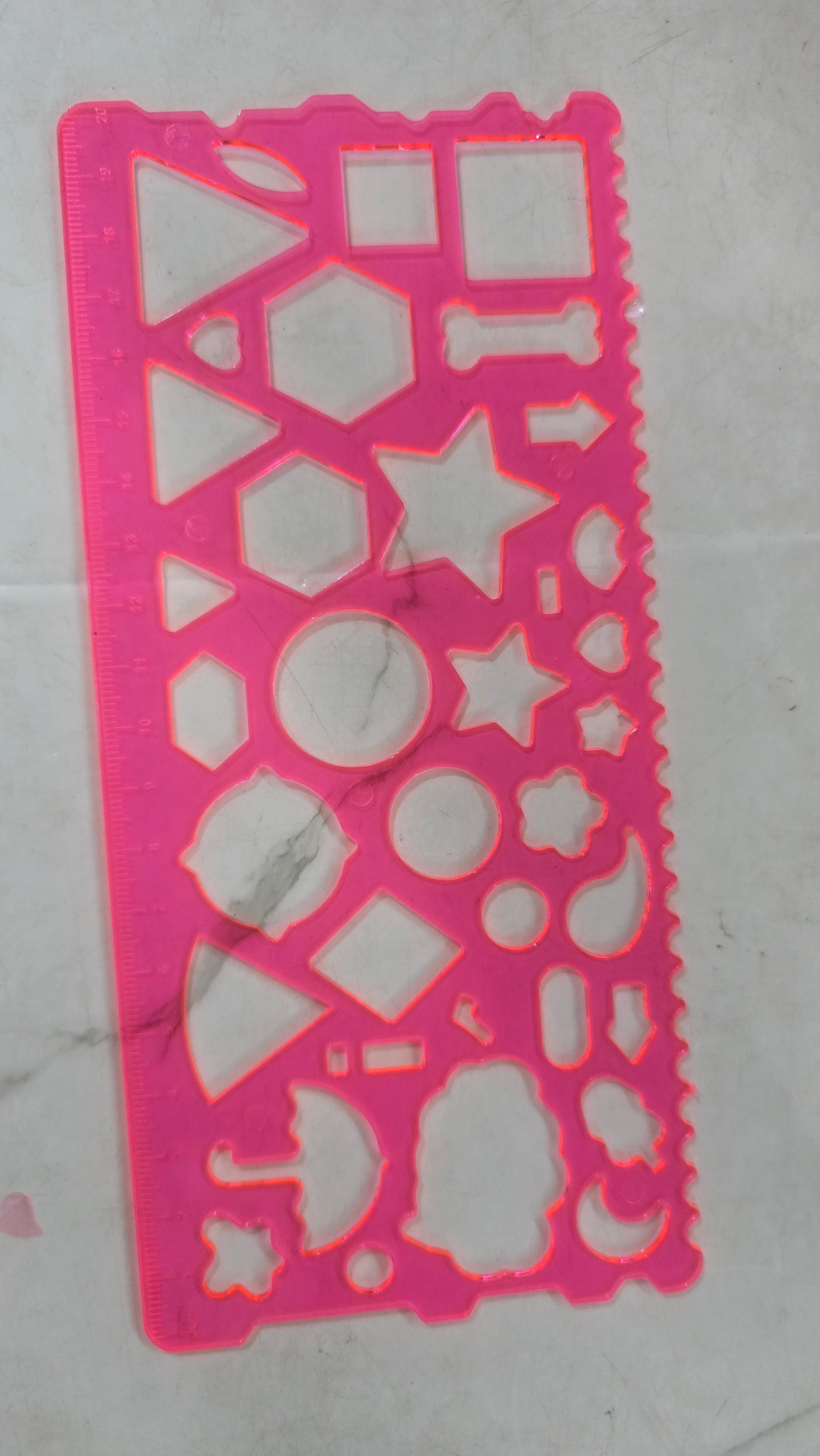 Stencil  Ruler 2pcs set