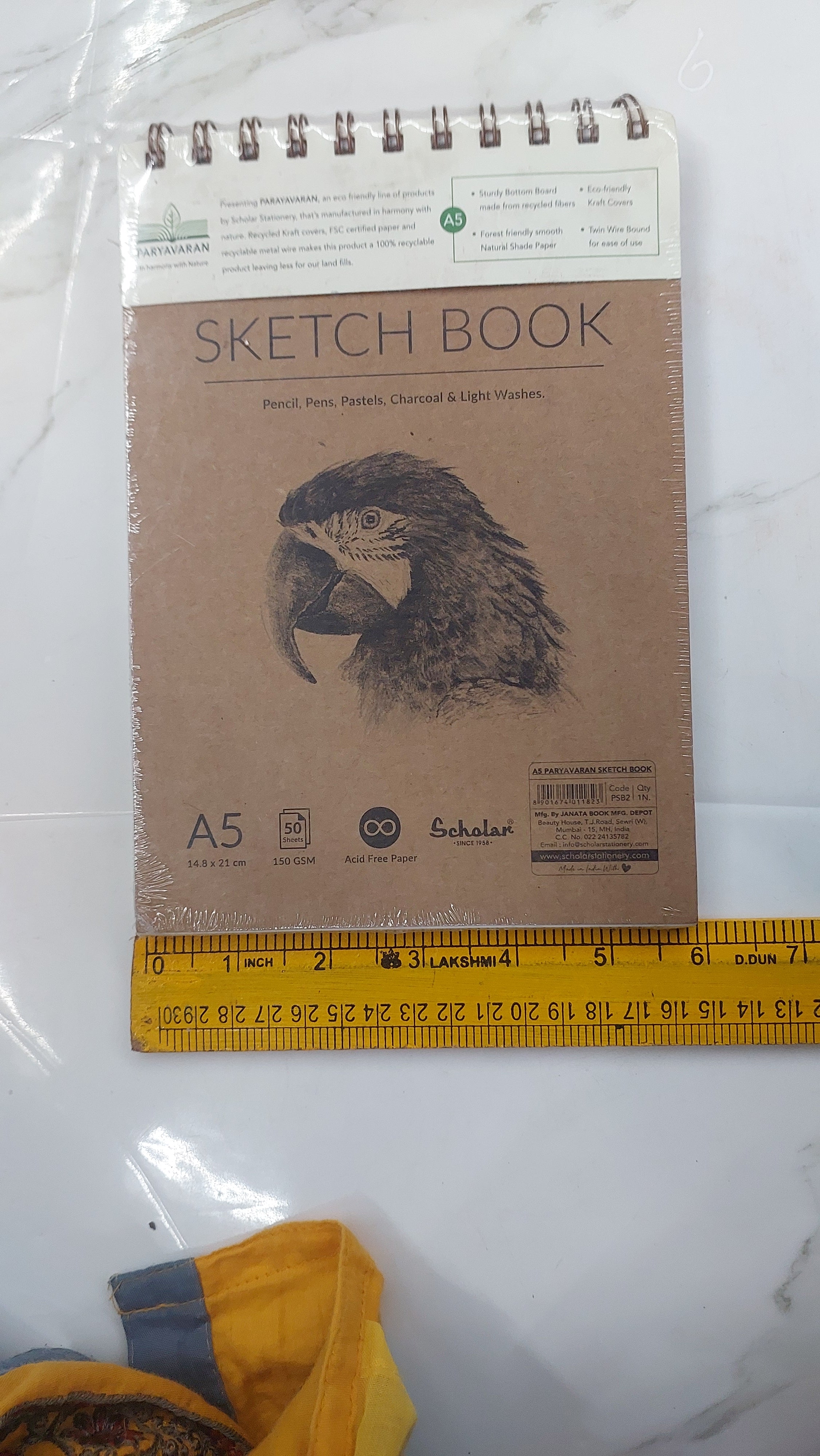 Scholar sketch book A5-150 gsm