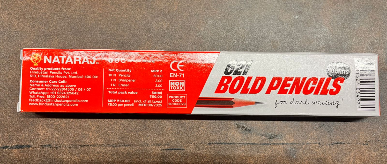 Nataraj 621 Bold Pencil 1 box