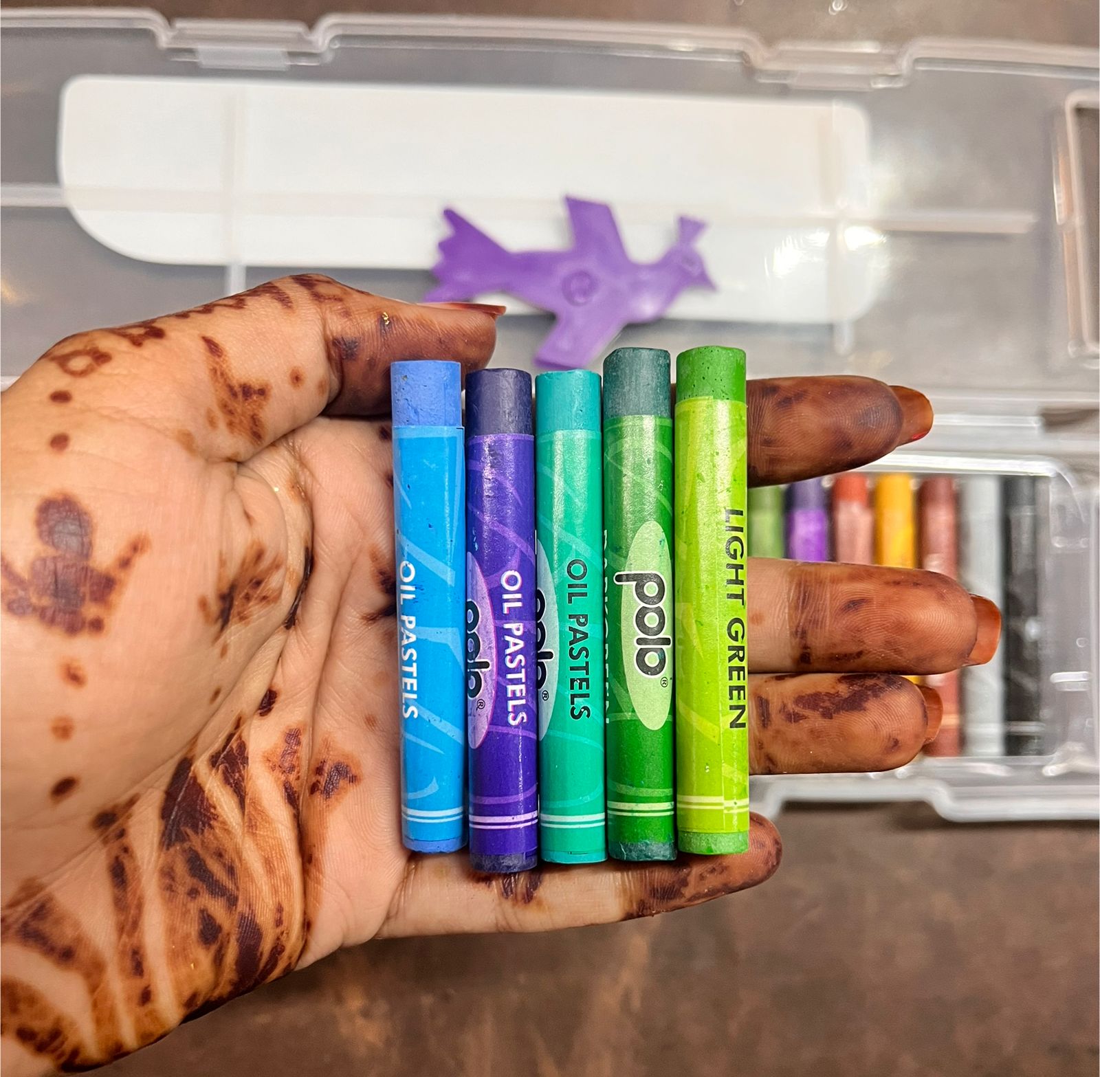 Polo oilpastel 25 shade