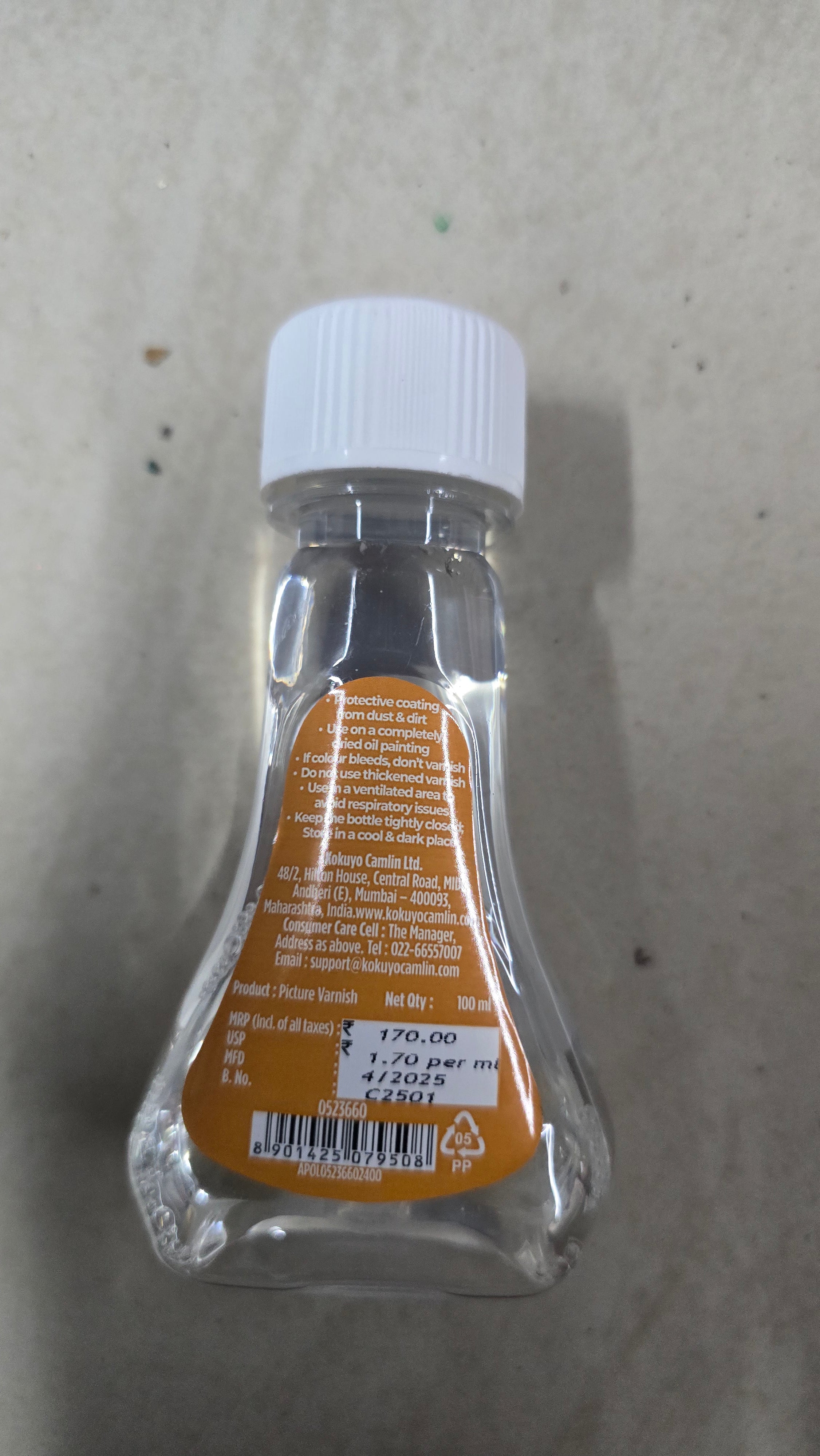 Camel Artist Picture varnish for oil colour 100 ml