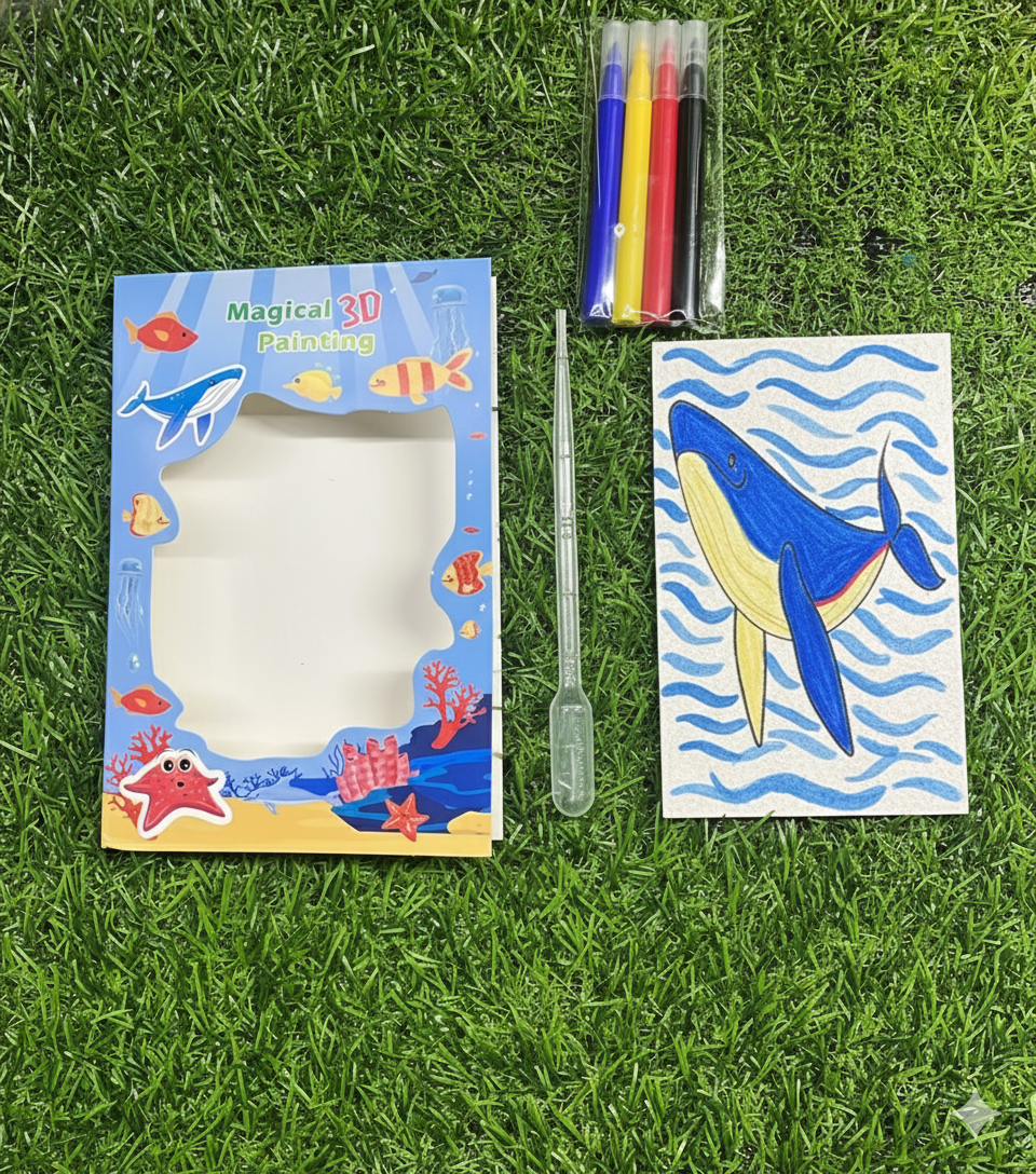 Magical 3D painting -assorted 1piece