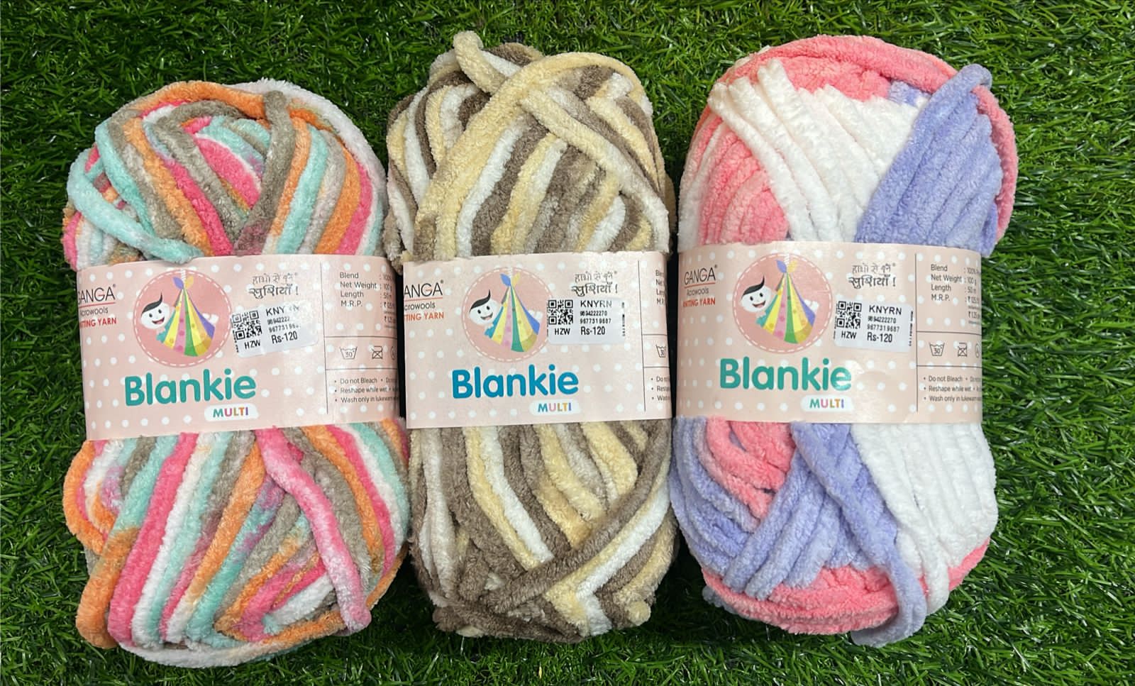 Knitting yarn 4 piece -KNYRN