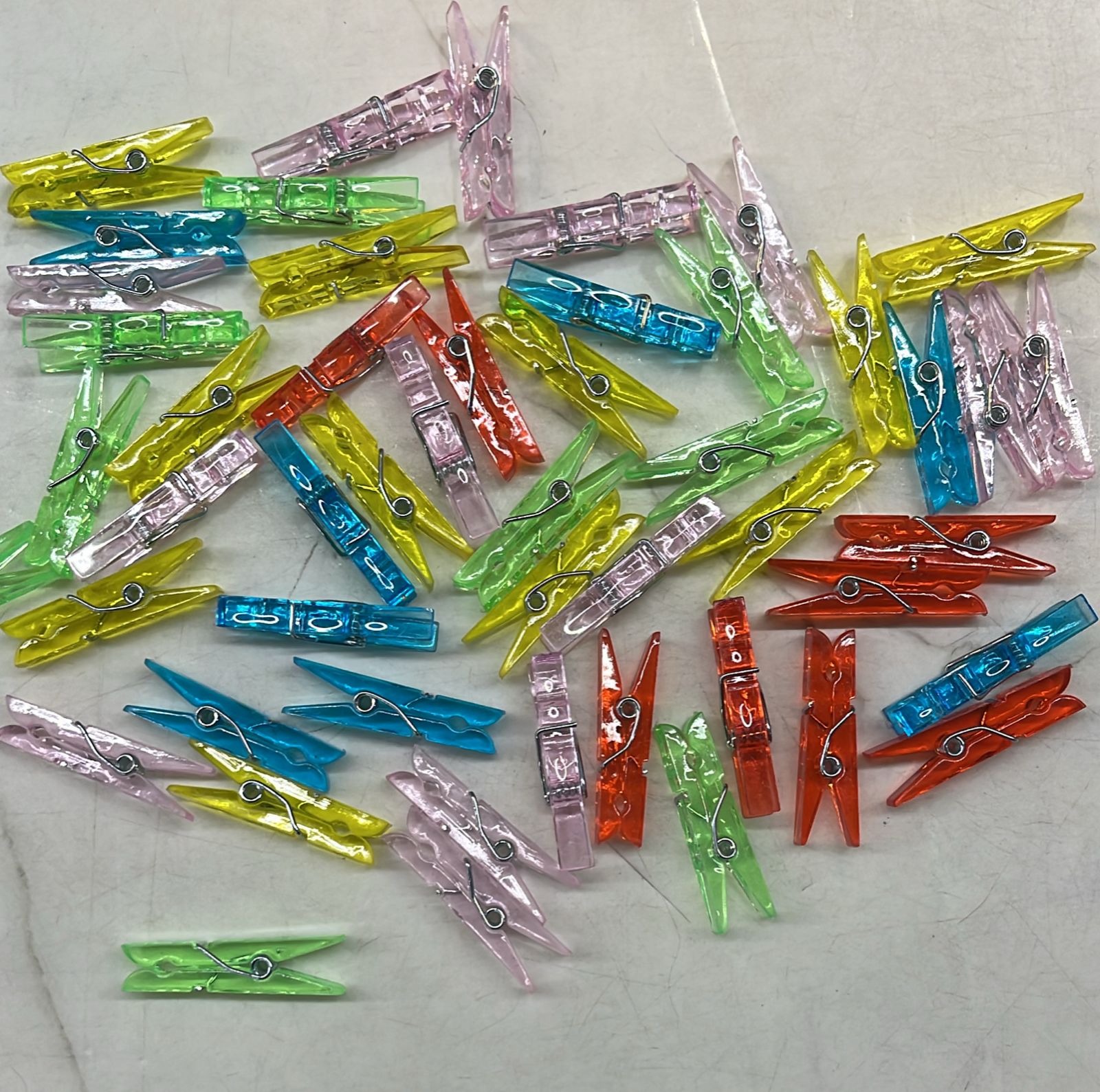 Acrylic clip 50 pieces