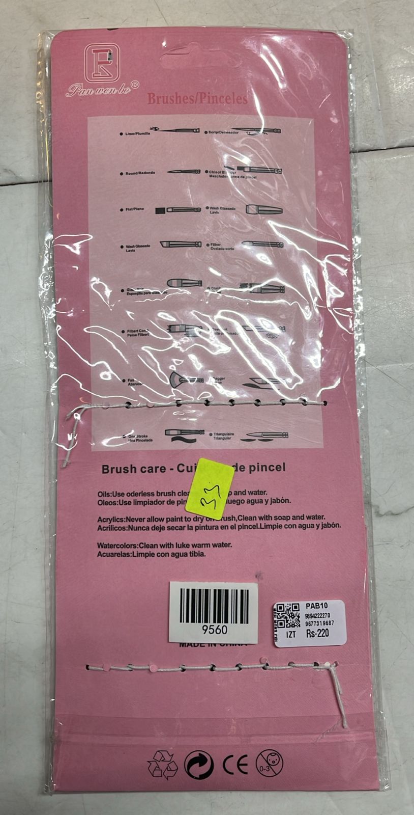 Pennalli multipurpose Artist 10 Brushes set -PAB10