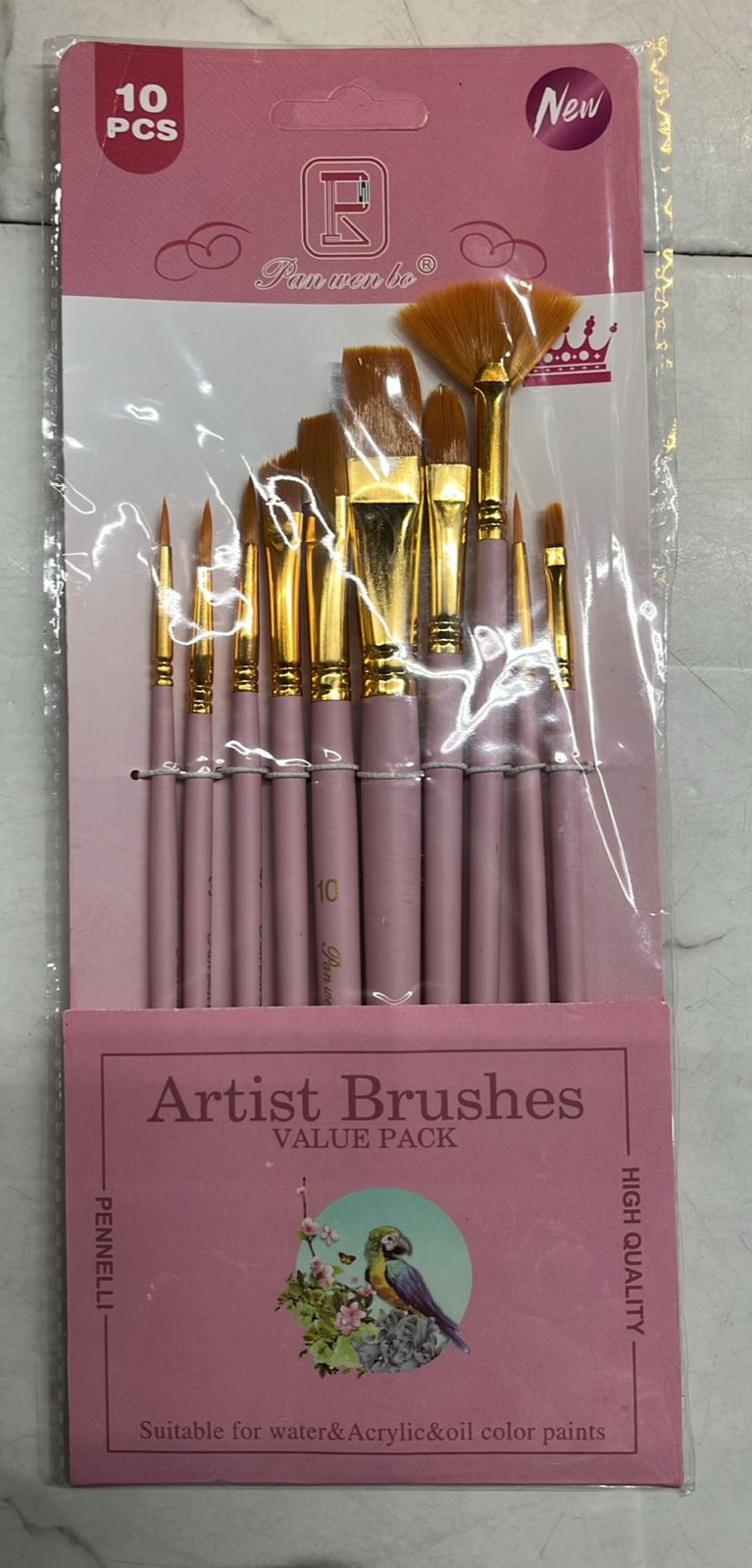 Pennalli multipurpose Artist 10 Brushes set -PAB10