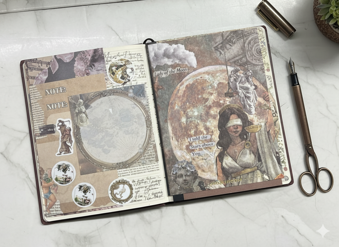 Vintage Journalist craft gift box box set -any 1 set