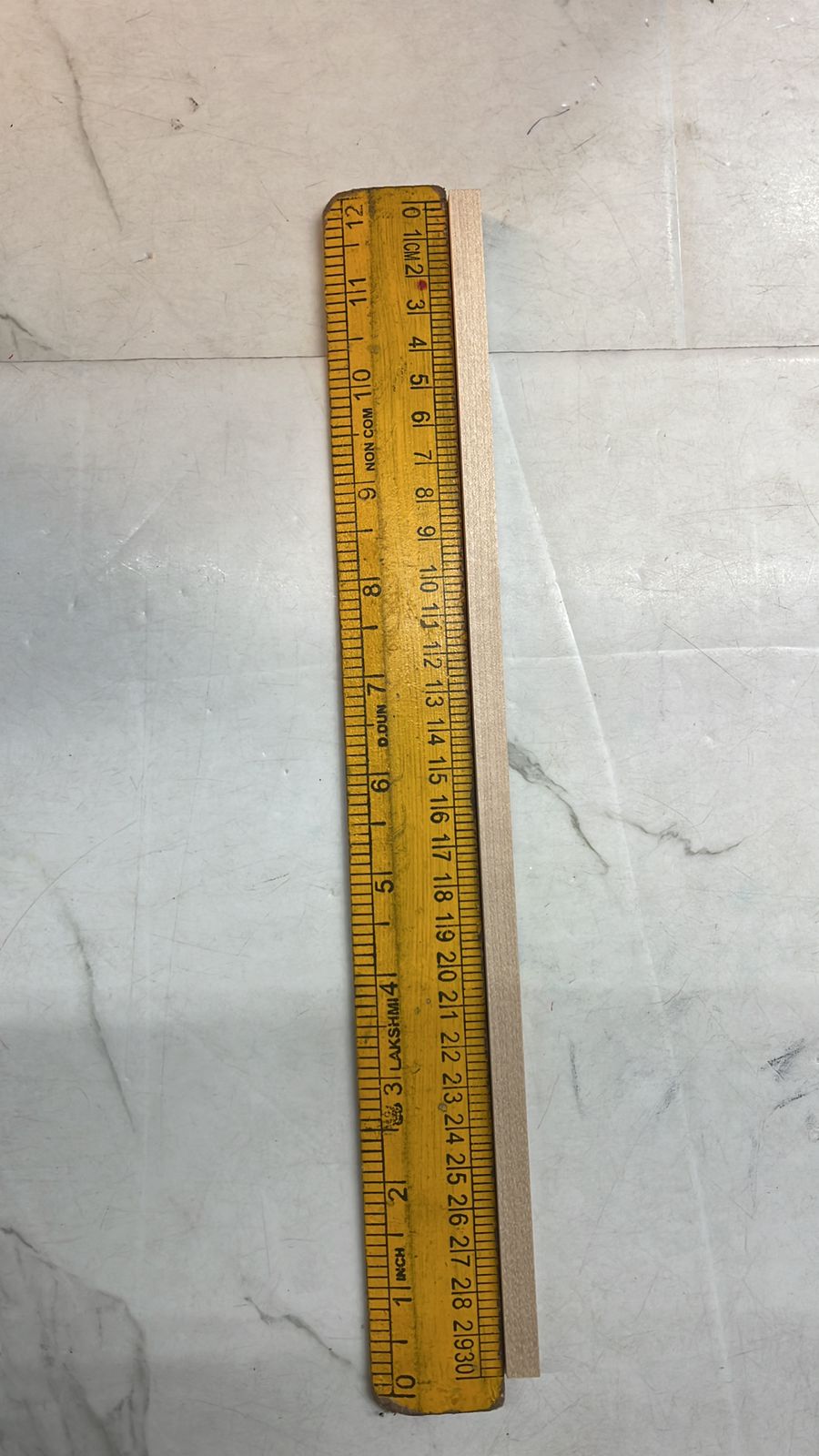 Wooden stick square for craft project