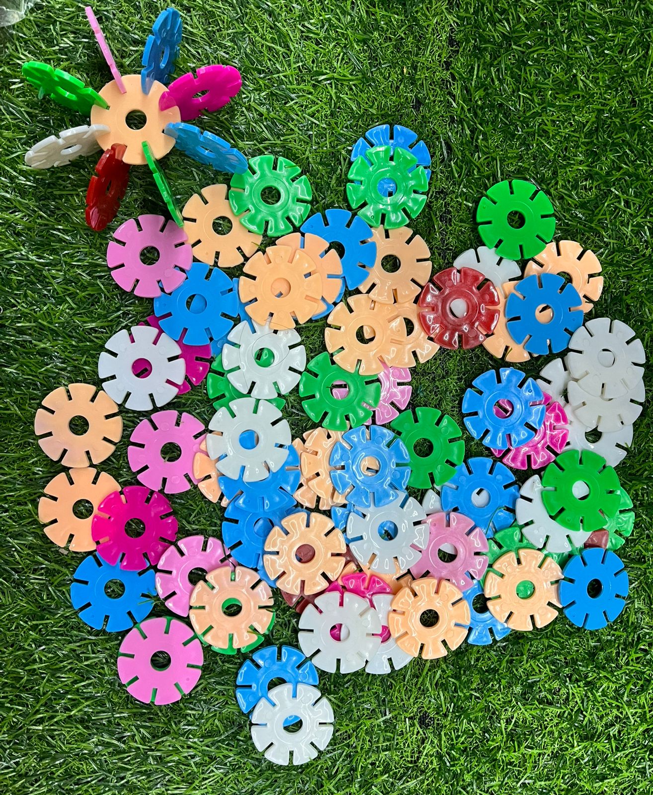 Educational  building blocks slices circle -AEBK