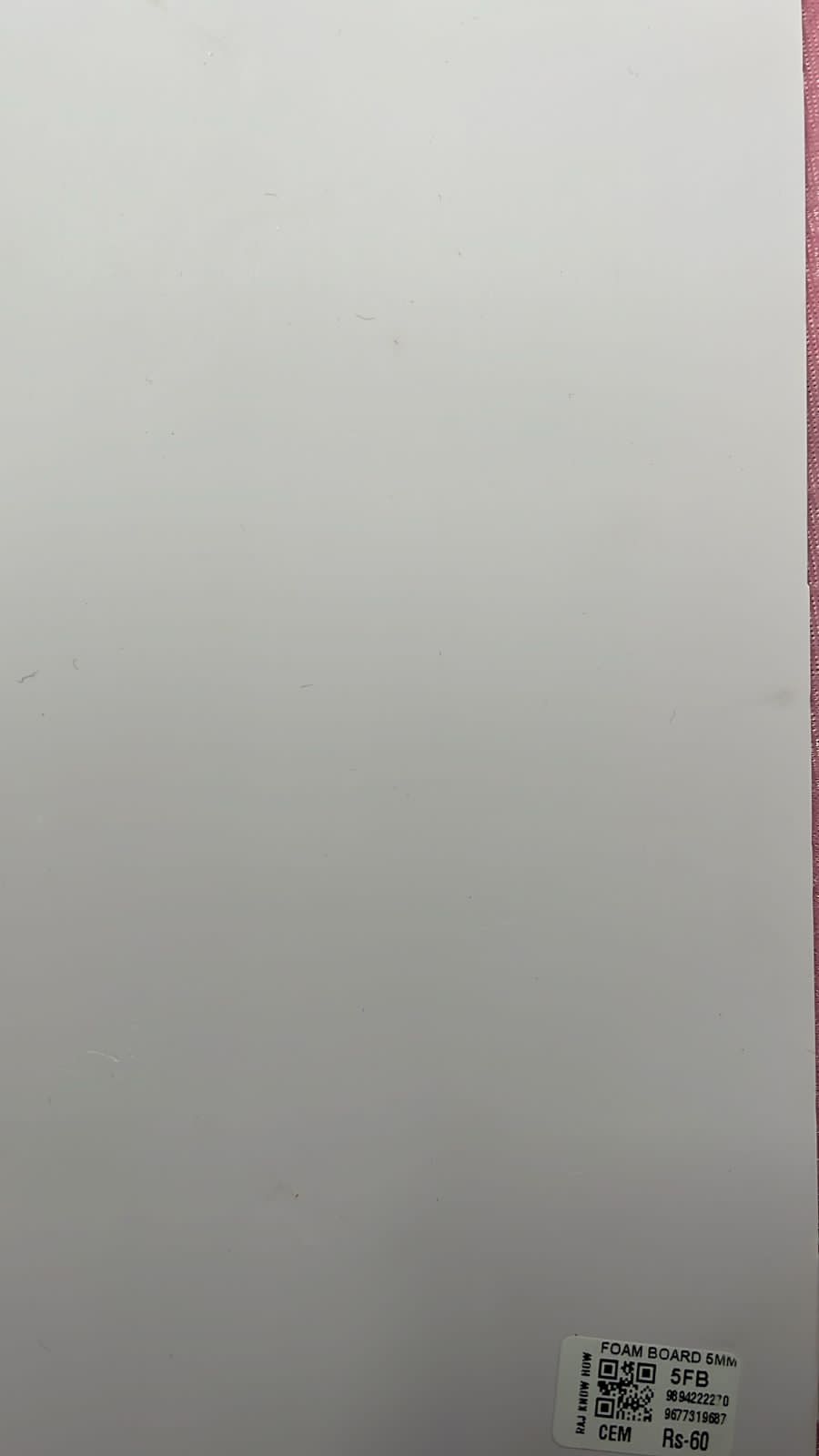 Foam Board for craft project- 4 piece PACK