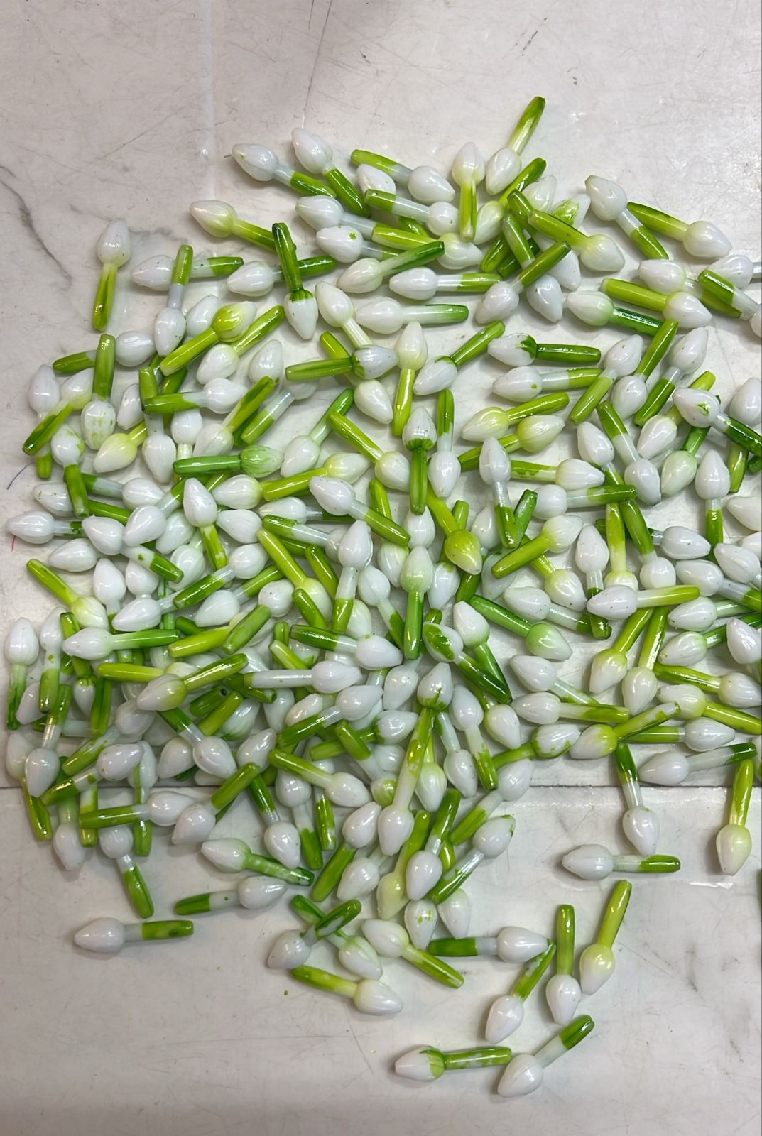 Plastic jasmine malligai Bud- 50Grams 70 piece approx-PBUD