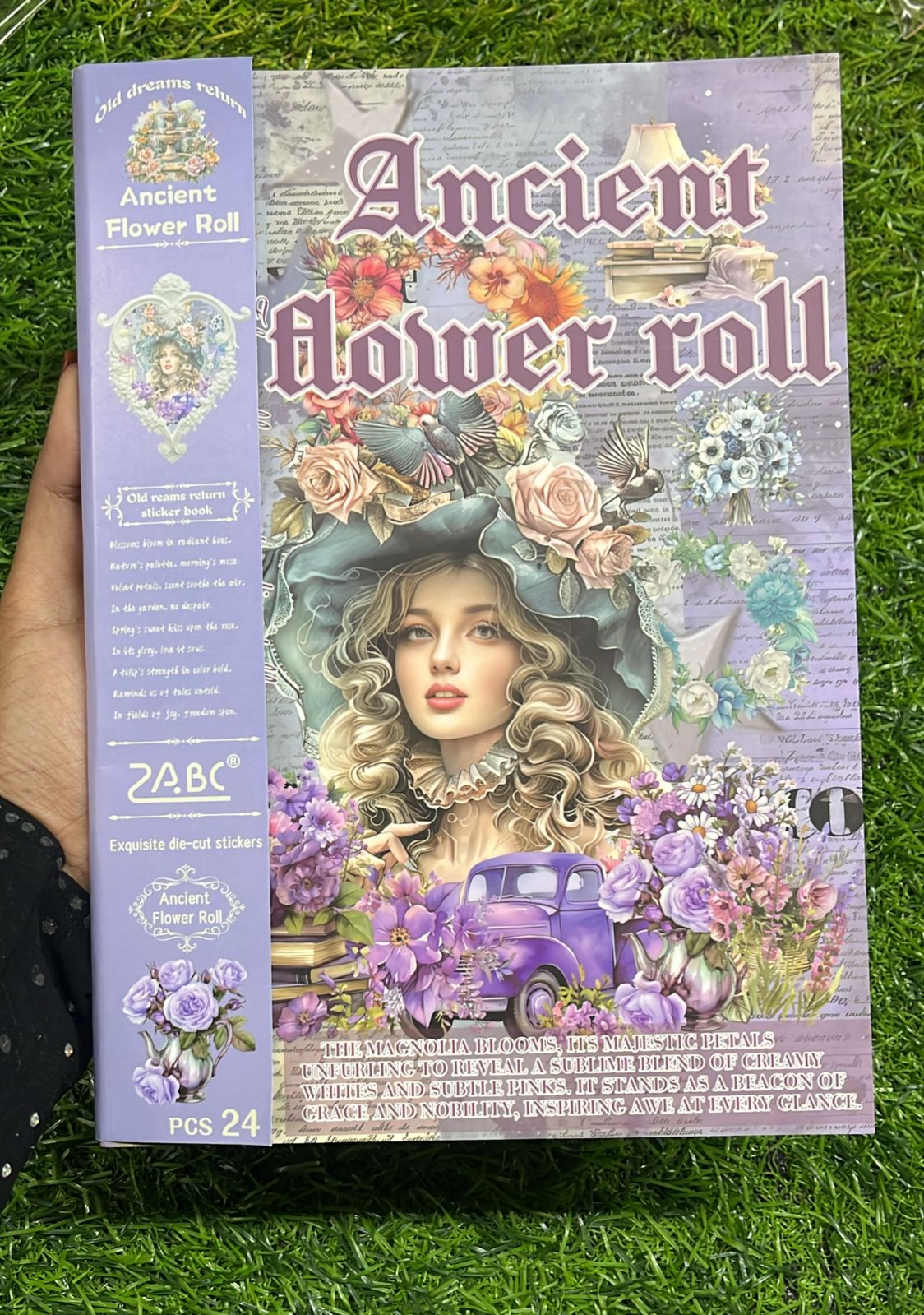 Journal old ream diy cut sticker book