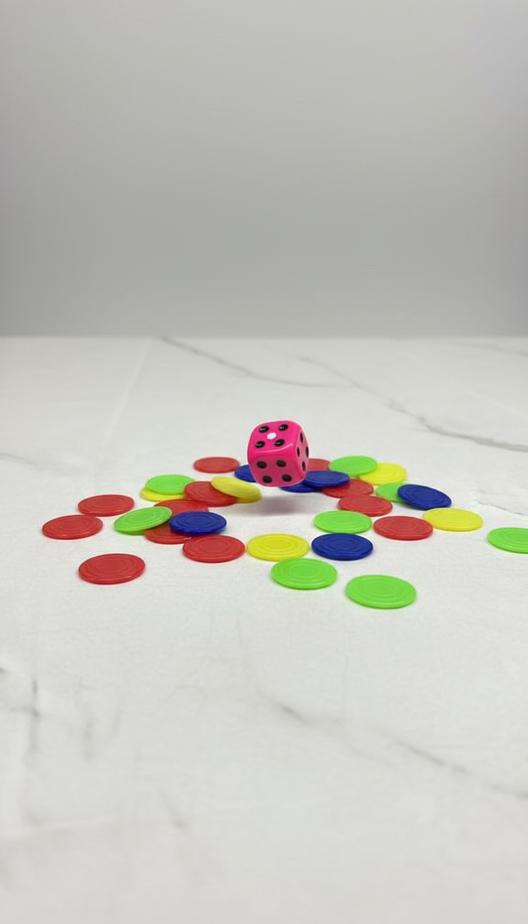 LUDO DICE SET SET OF 3-LDICES