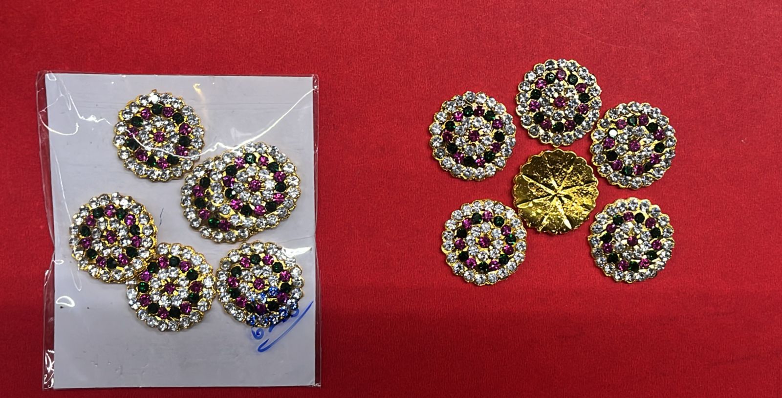 Multi Stone chittu big one piece -MCHITB