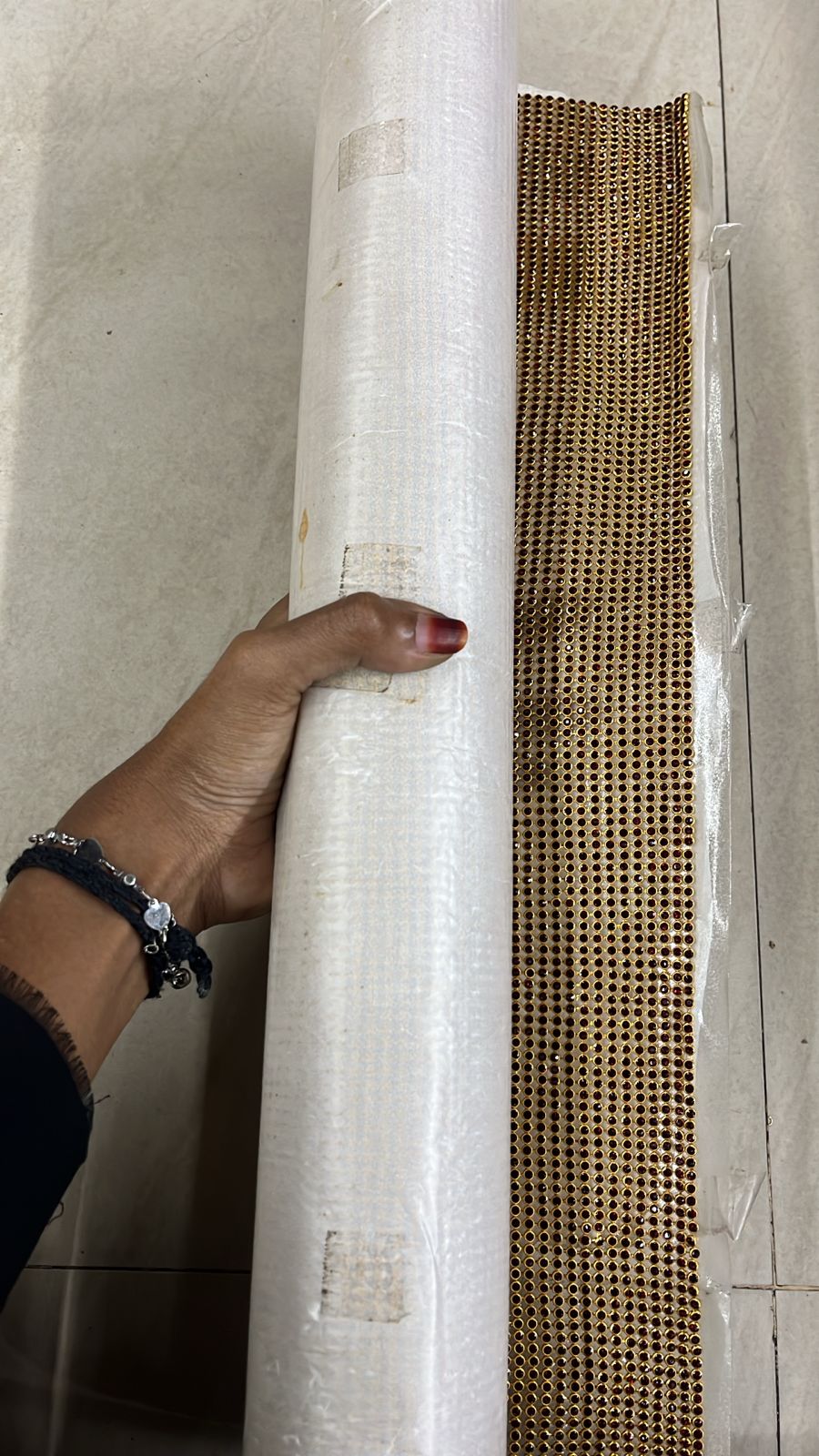 Stone lace Black_140 line