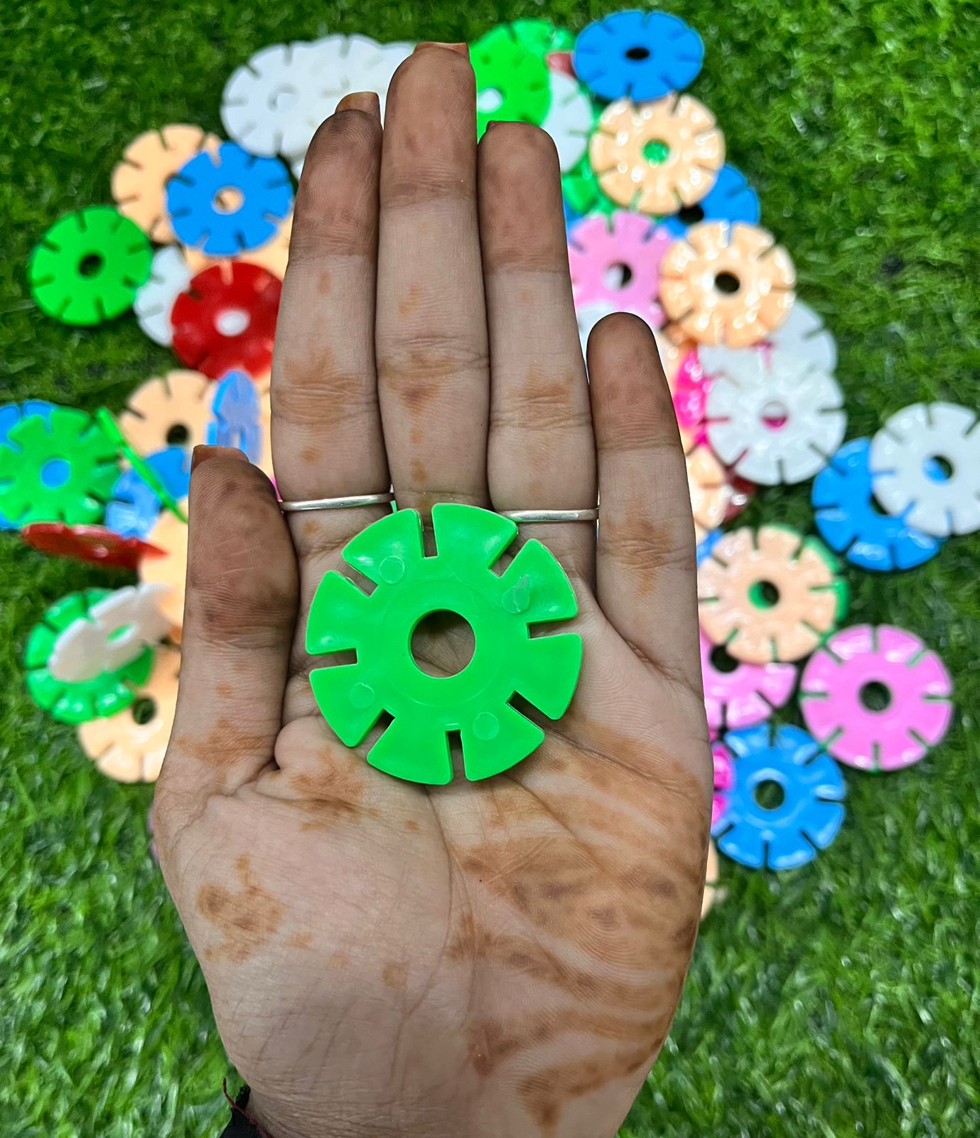 Educational  building blocks slices circle -AEBK