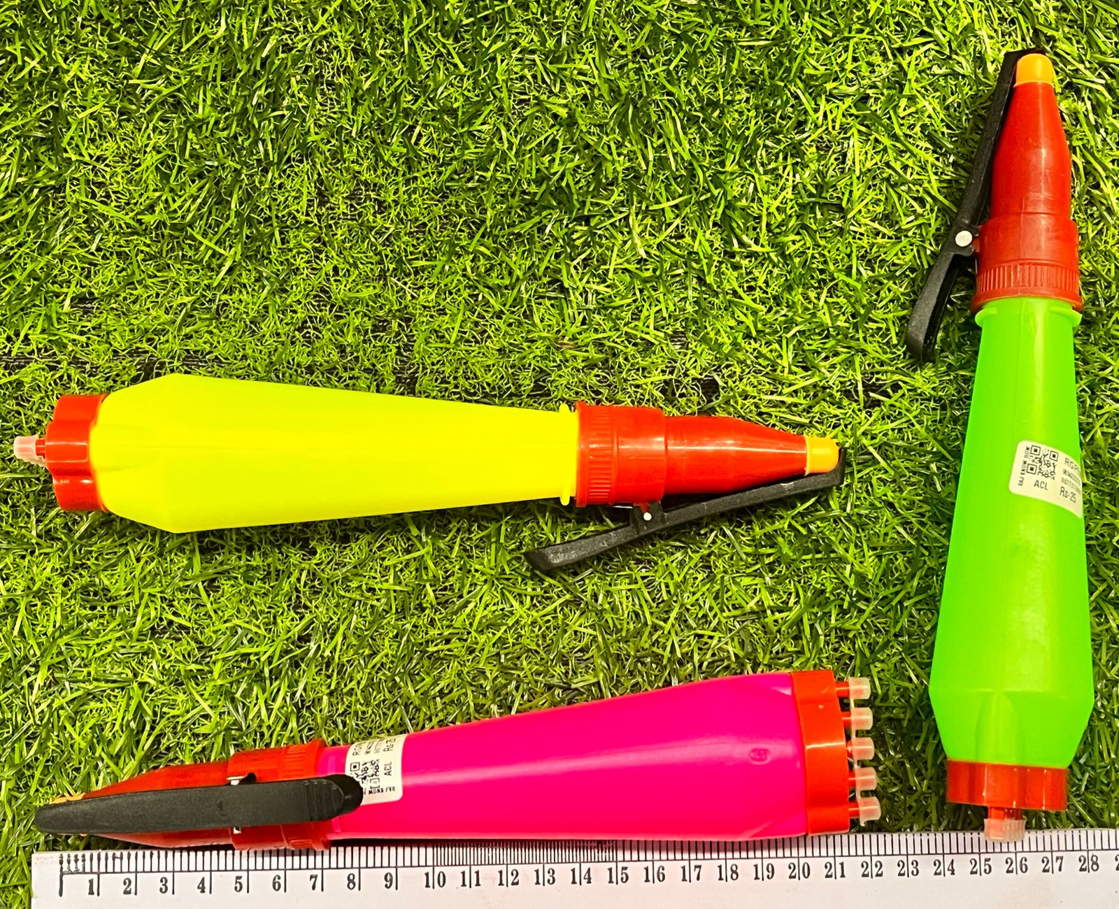 Rangoli pens with 5 hole-1 long and 1 flat pens- total 2 piece